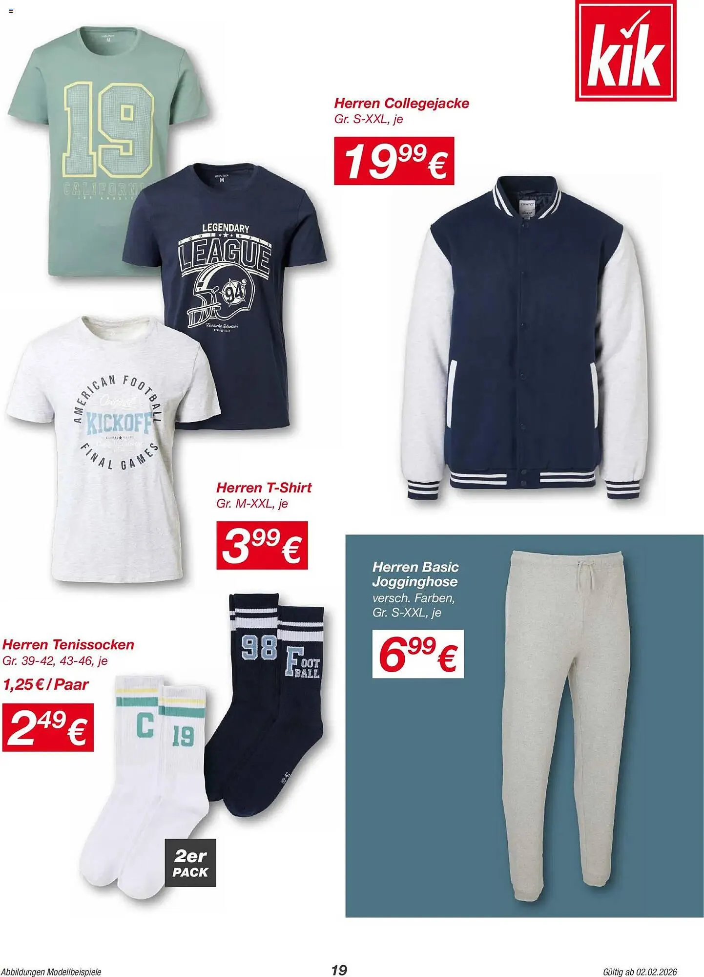 KiK Prospekt von 2. Februar bis 22. Februar 2026 - Flugblätt seite  19