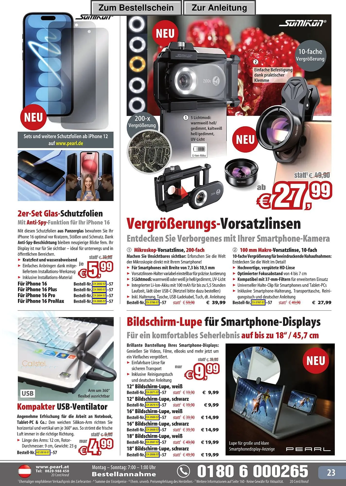 Pearl Flugblatt von 31. Juli bis 21. Dezember 2025 - Flugblätt seite  23