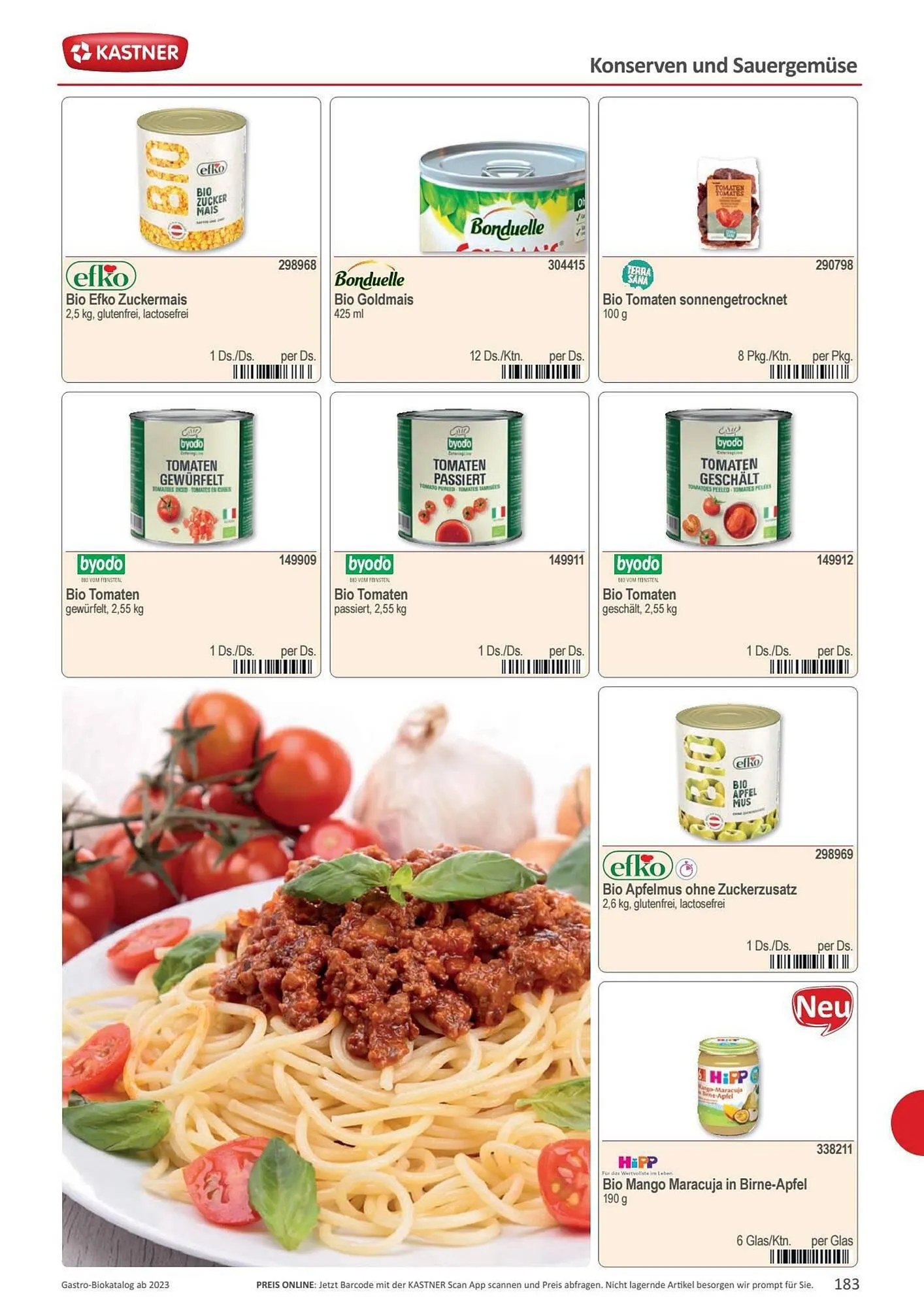 Kastner Flugblatt von 15. September bis 30. Dezember 2023 - Flugblätt seite  185