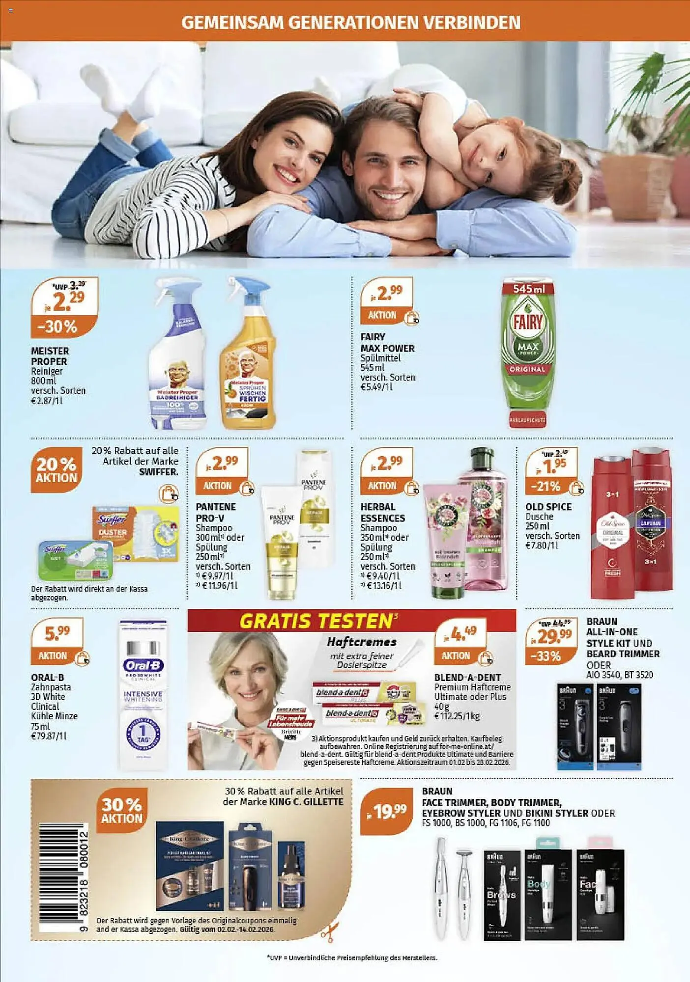 Müller Flugblatt von 2. Februar bis 7. Februar 2026 - Flugblätt seite  26