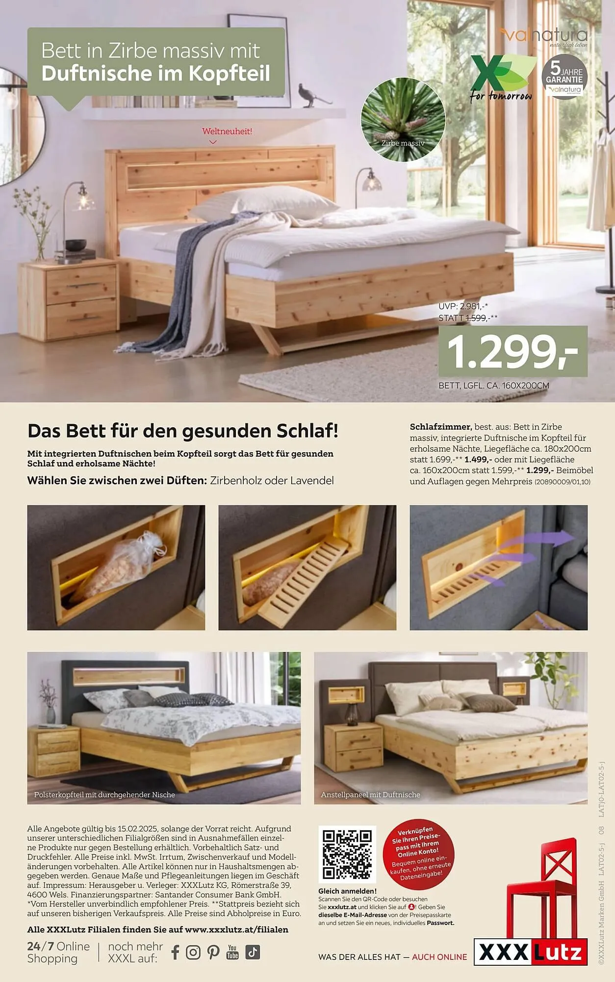 XXXLutz Flugblatt von 27. Jänner bis 16. Februar 2025 - Flugblätt seite 8