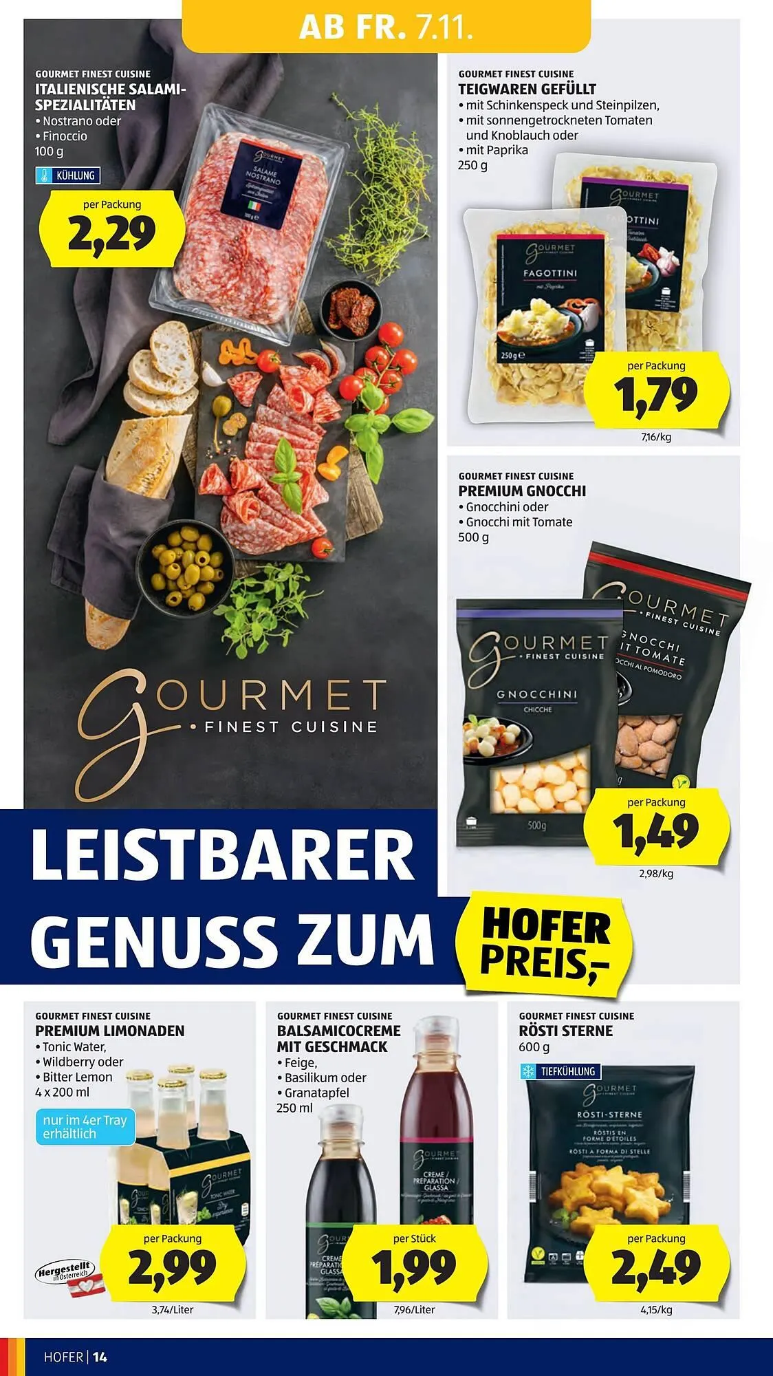 Hofer Flugblatt von 7. November bis 14. November 2025 - Flugblätt seite  16