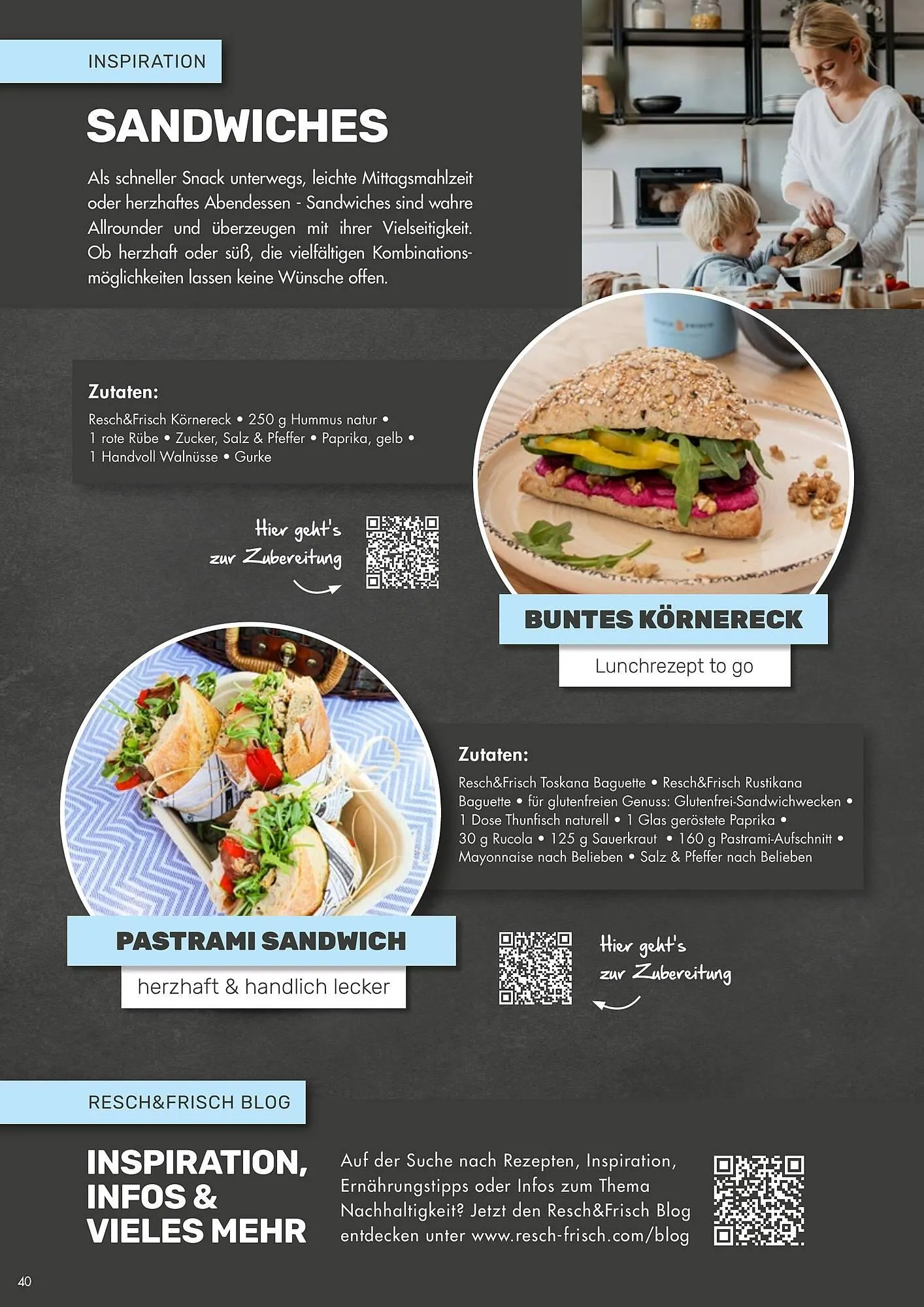 Resch & Frisch Flugblatt von 1. Jänner bis 31. Dezember 2024 - Flugblätt seite 40