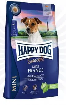 HAPPY DOG Sensible MINI FRANCE mit Ente 800 g