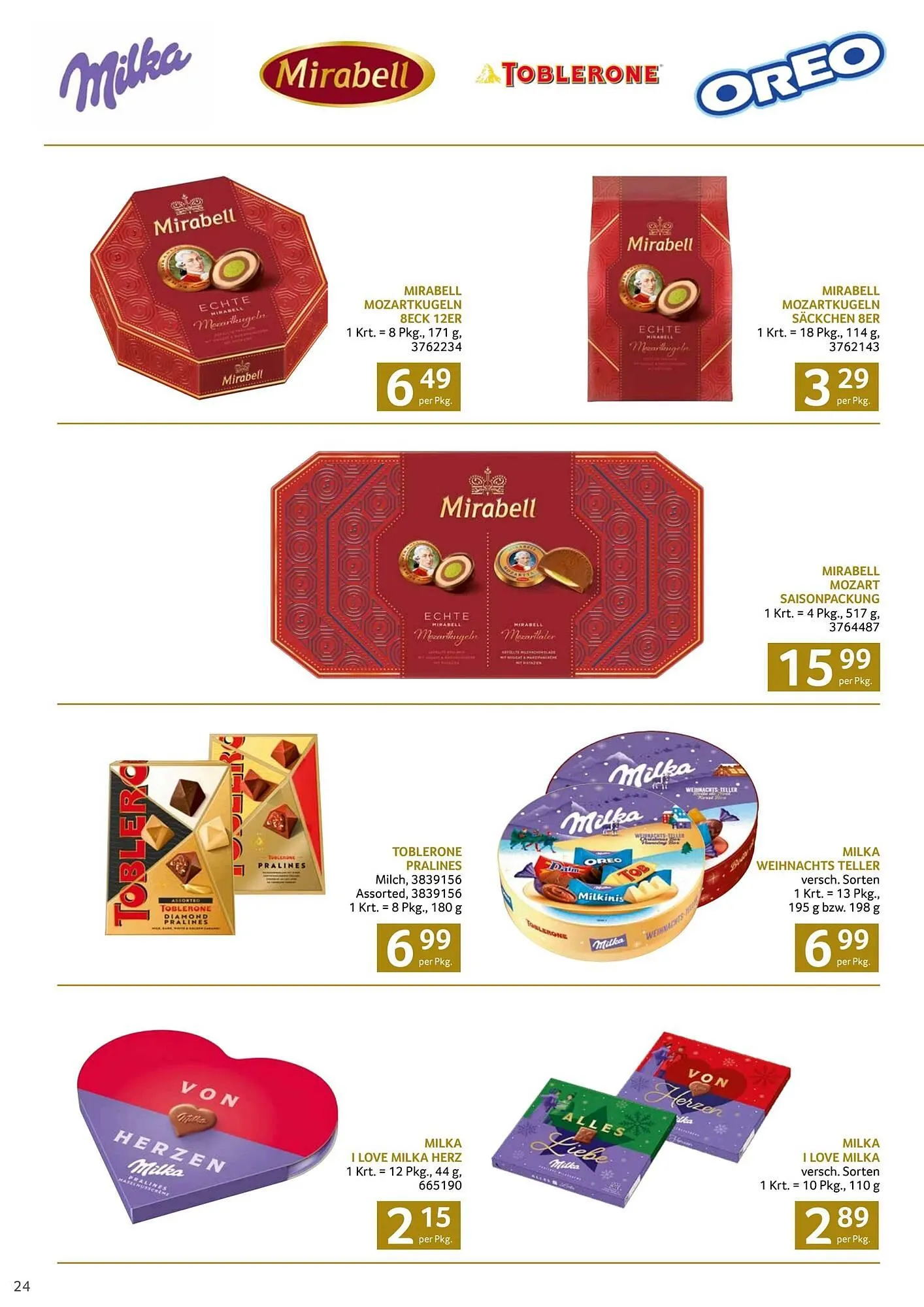 Transgourmet Flugblatt von 13. Oktober bis 24. Dezember 2025 - Flugblätt seite 24