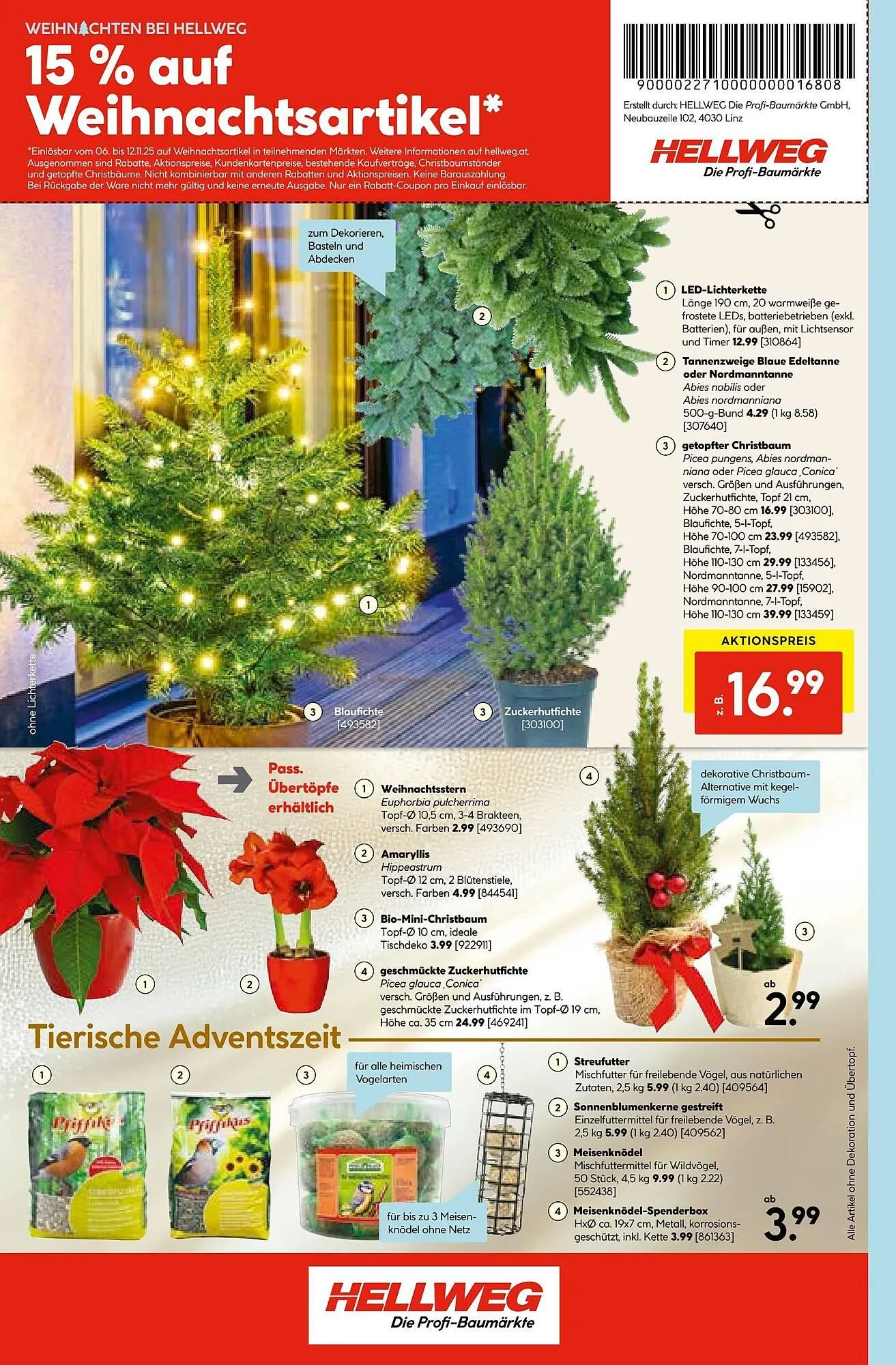 Hellweg Prospekt von 6. November bis 12. November 2025 - Flugblätt seite 20