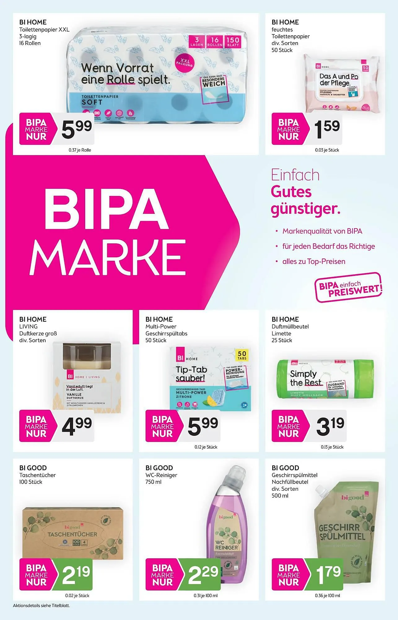 Bipa Flugblatt von 20. September bis 4. Oktober 2023 - Flugblätt seite 12