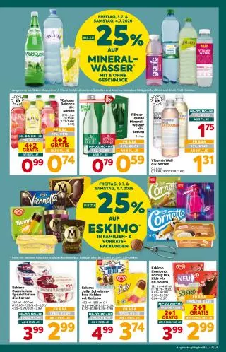 BILLA PLUS Flugblatt von 1. Juli bis 8. Juli 2026 - Flugblätt seite  3