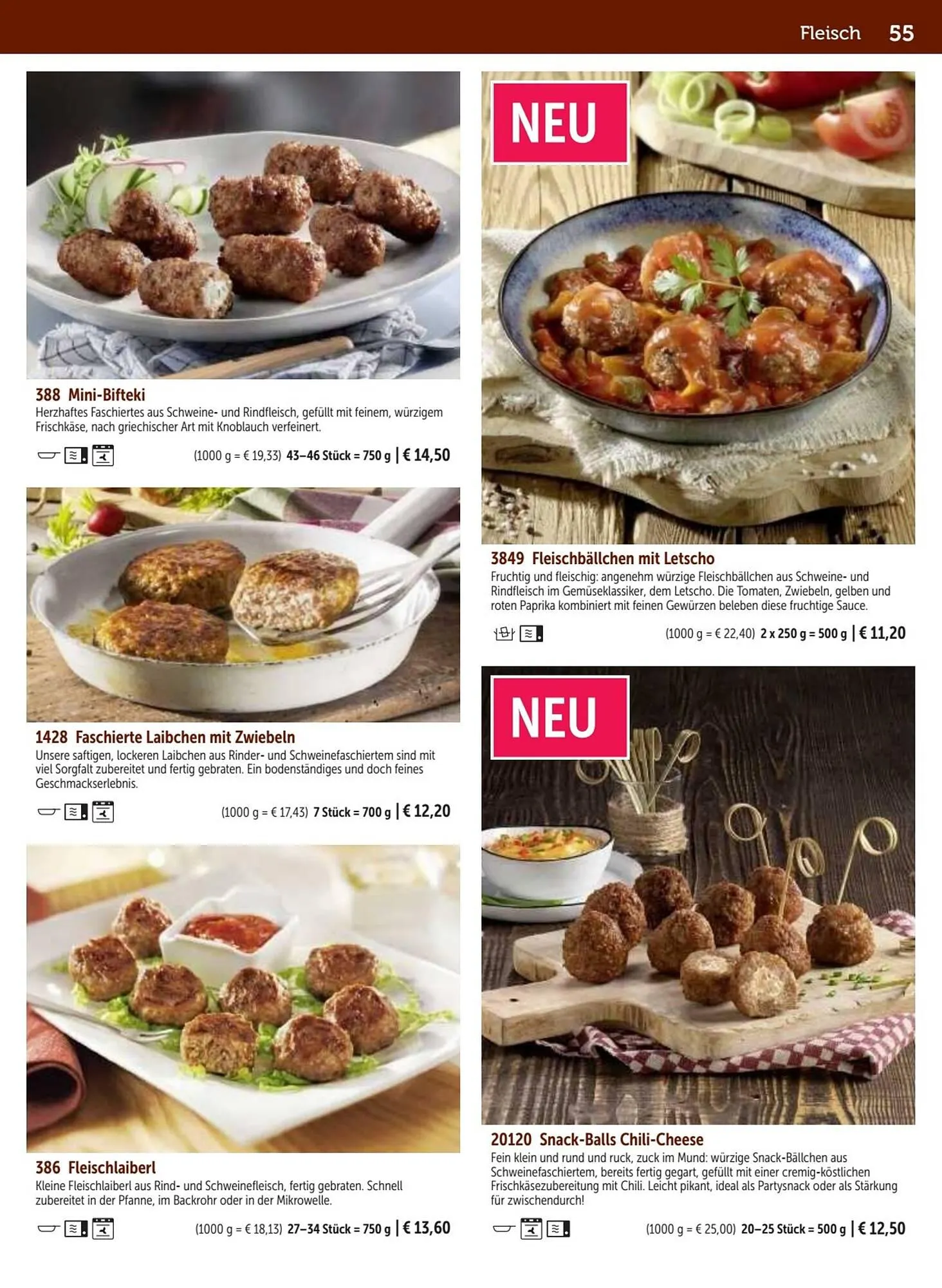 Bofrost Flugblatt von 25. September bis 29. Februar 2024 - Flugblätt seite  55