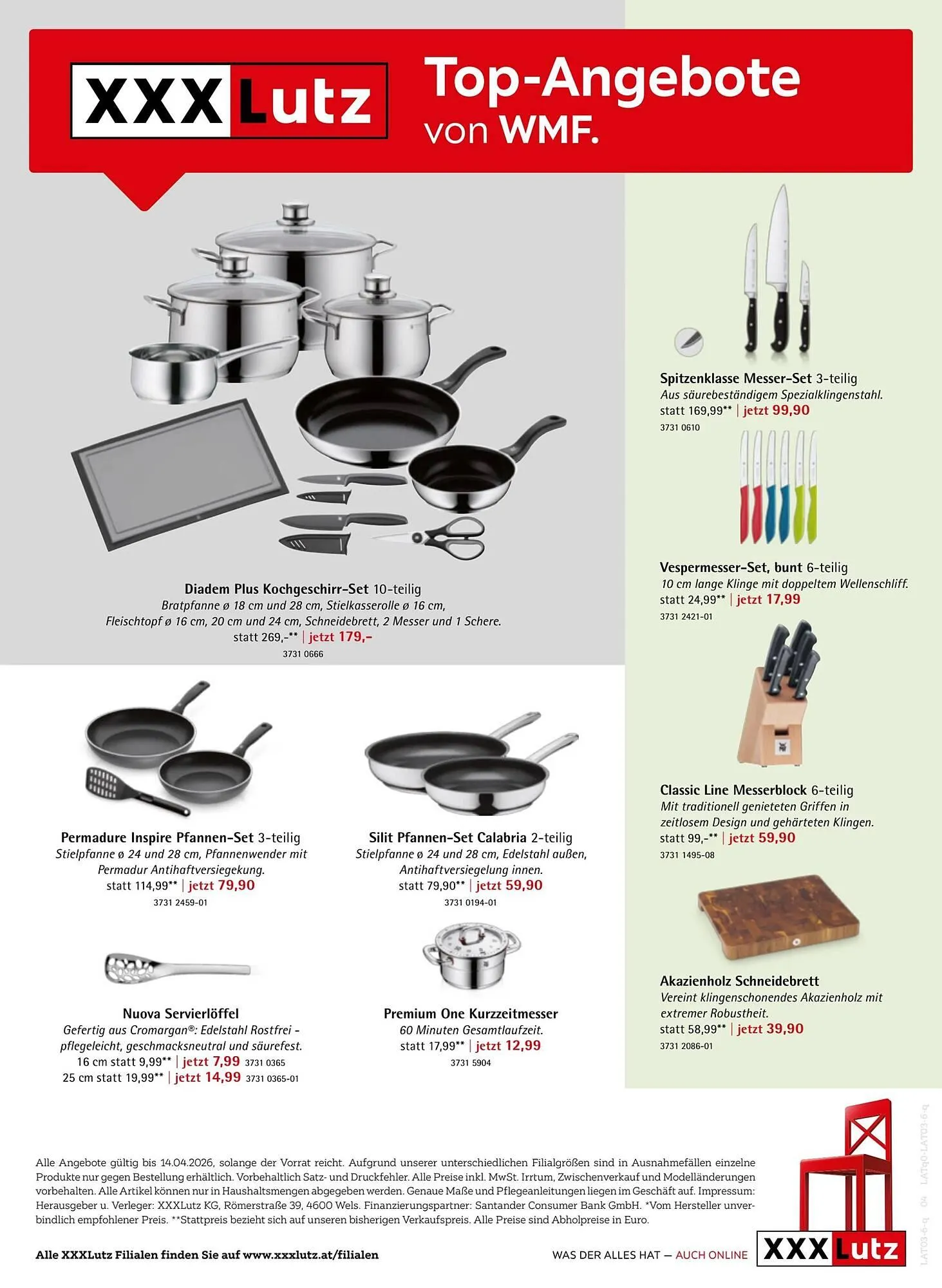XXXLutz Prospekt von 10. März bis 14. April 2026 - Flugblätt seite  4