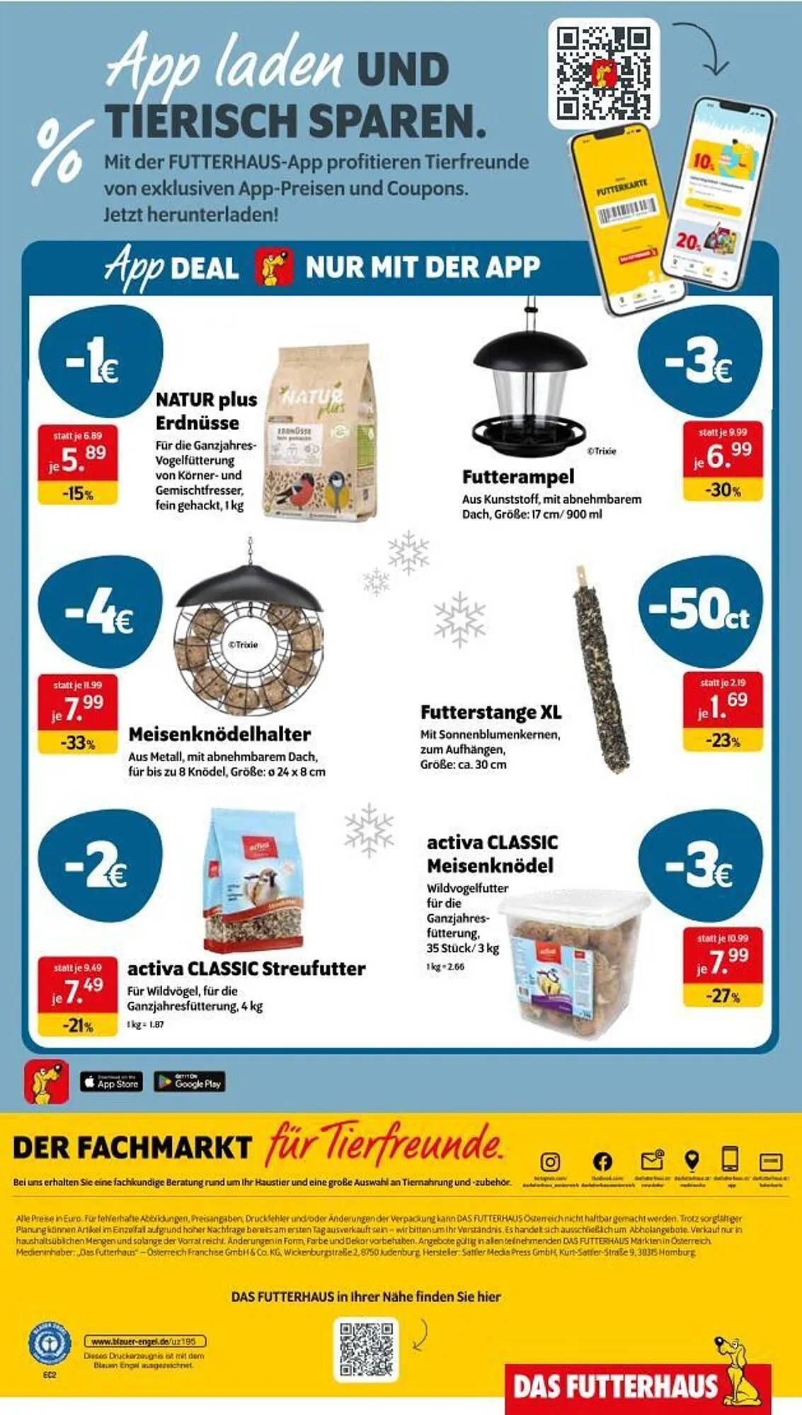 Das Futterhaus Prospekt von 1. Dezember bis 6. Dezember 2025 - Flugblätt seite  12