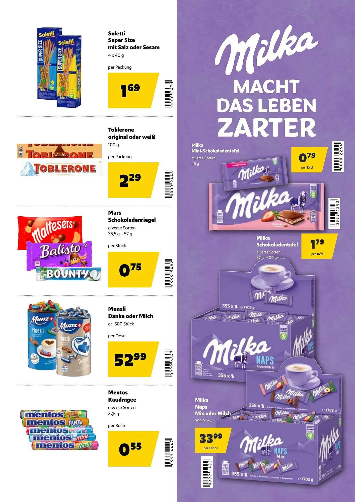 Eurogast Grissemann Flugblatt von 29. Dezember bis 10. Jänner 2026 - Flugblätt seite  19