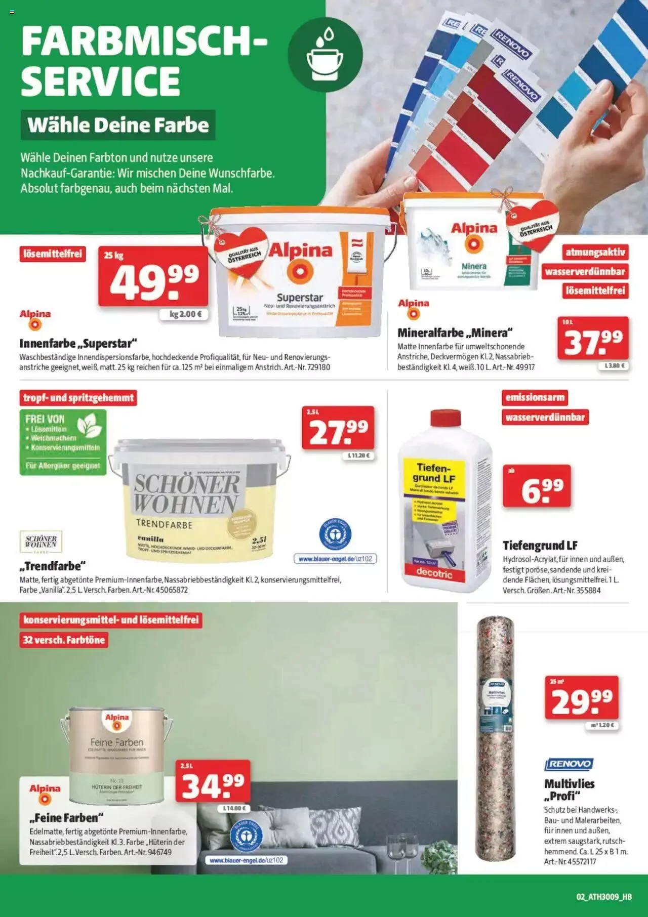 Hagebau Flugblatt von 28. Februar bis 9. März 2024 - Flugblätt seite  2