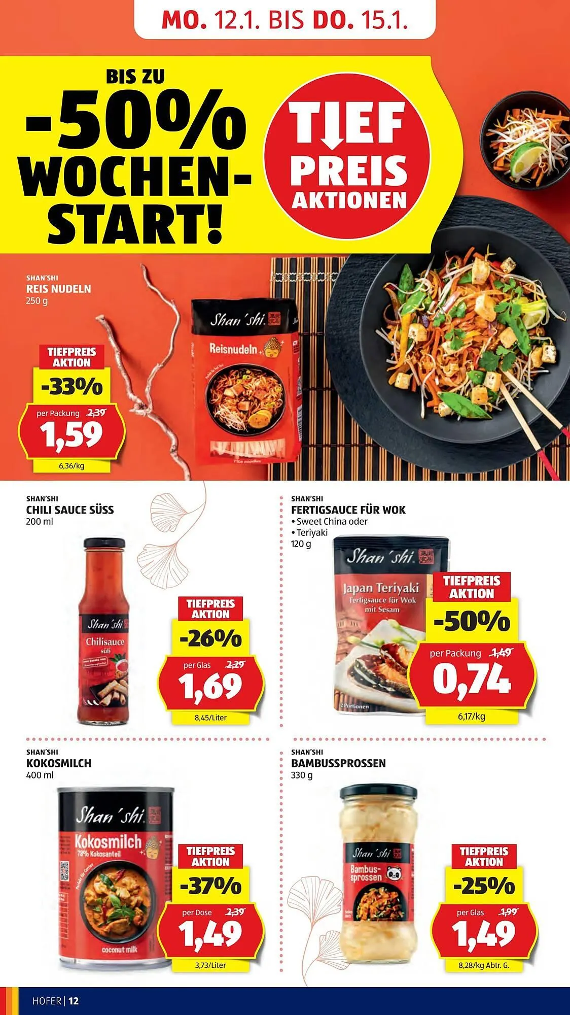 Hofer Flugblatt von 9. Jänner bis 15. Jänner 2026 - Flugblätt seite  14