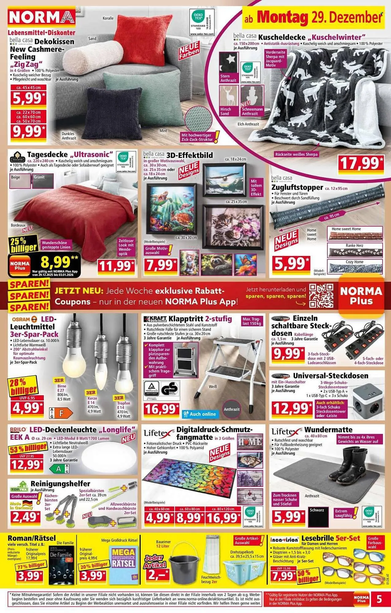 Norma Prospekt von 21. Dezember bis 29. Dezember 2025 - Flugblätt seite  5