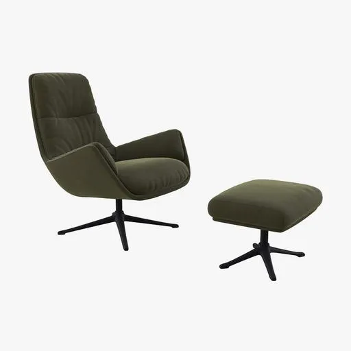 LORENZO Sessel moosgrün