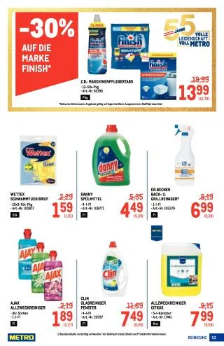 METRO Flugblatt Food - Profi von 9. Juli bis 22. Juli 2026 - Flugblätt seite  53