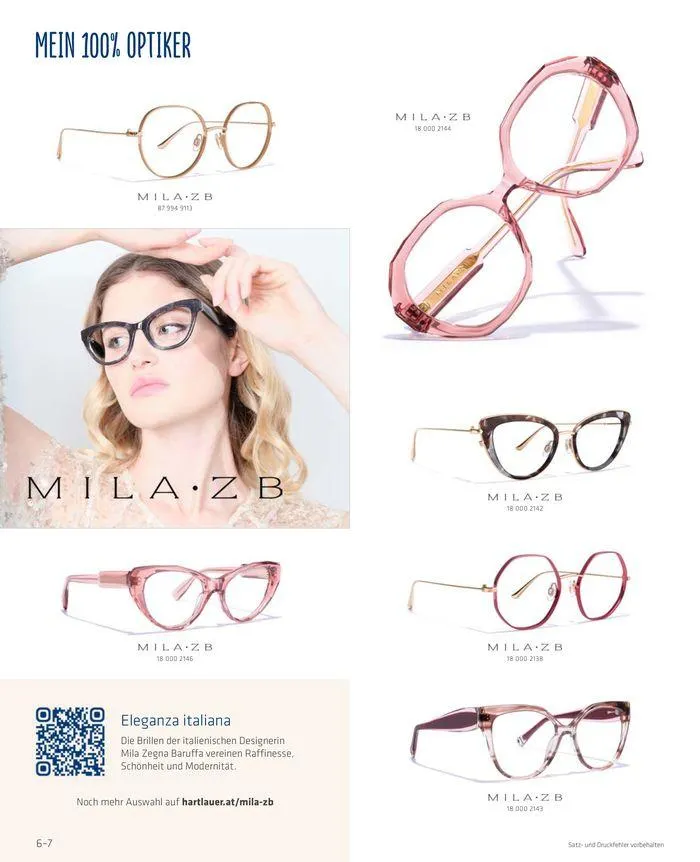 Hartlauer Optik von 30. Mai bis 31. Mai 2024 - Flugblätt seite  6