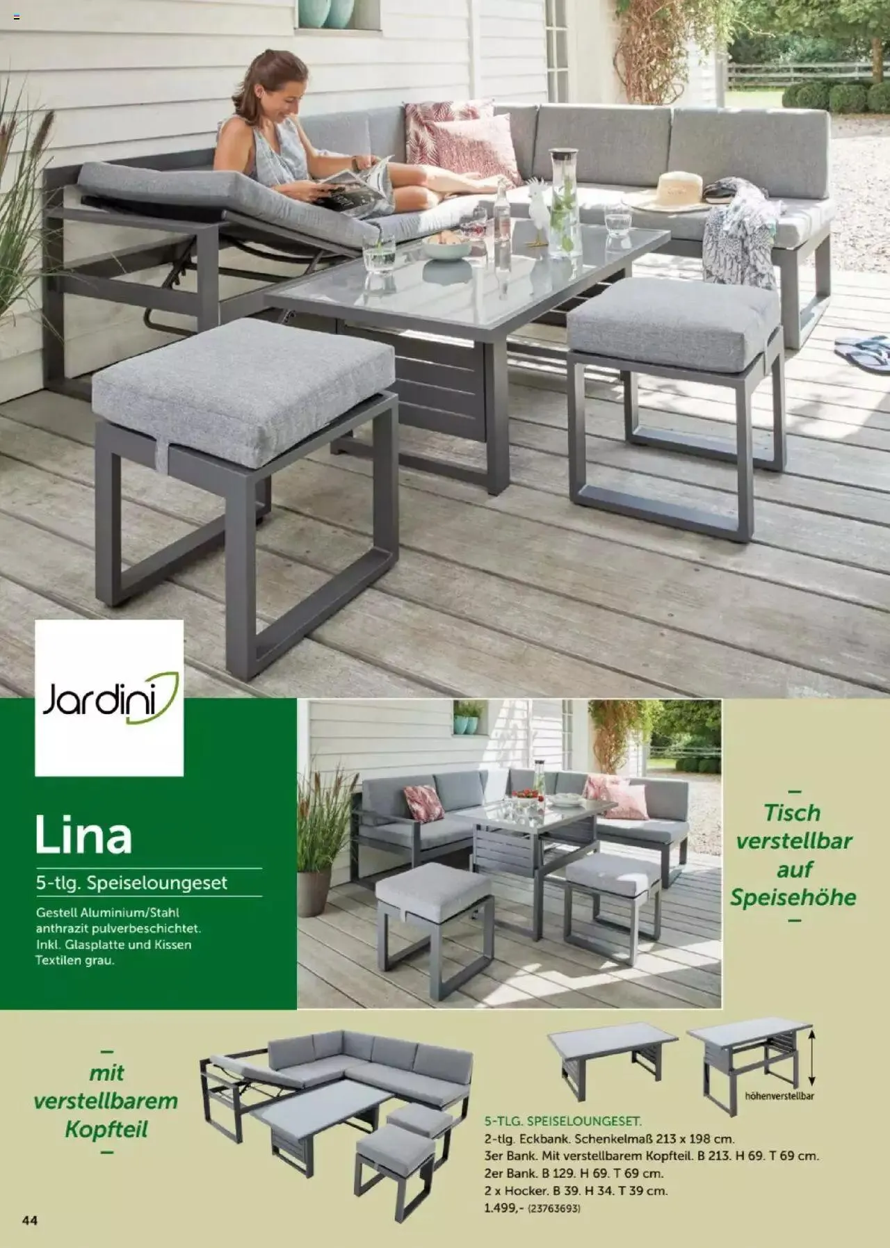 Leiner Garten Katalog 2024 von 4. März bis 30. September 2024 - Flugblätt seite 44