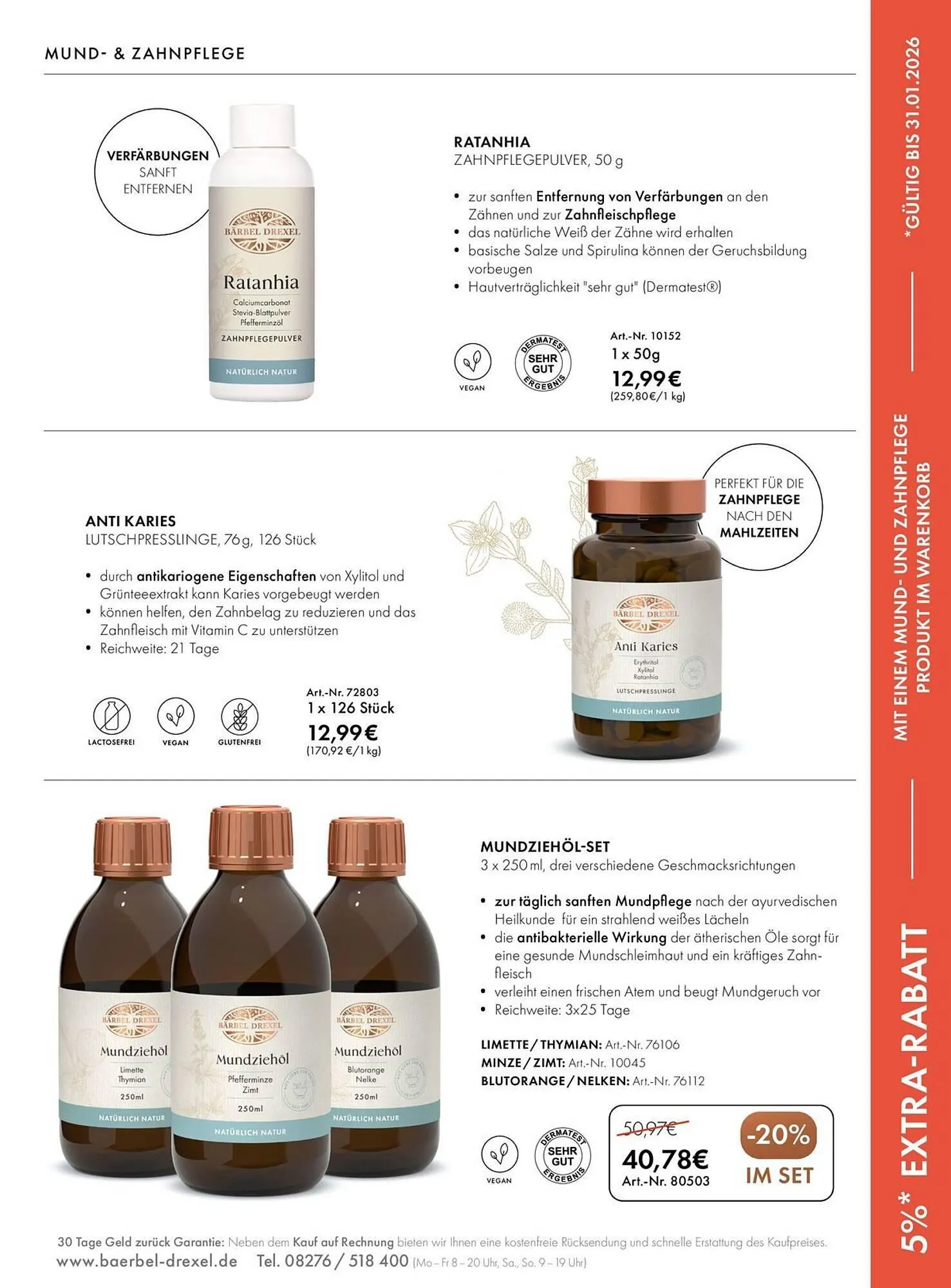 Bärbel Drexel Flugblatt von 24. Dezember bis 7. Jänner 2026 - Flugblätt seite  6