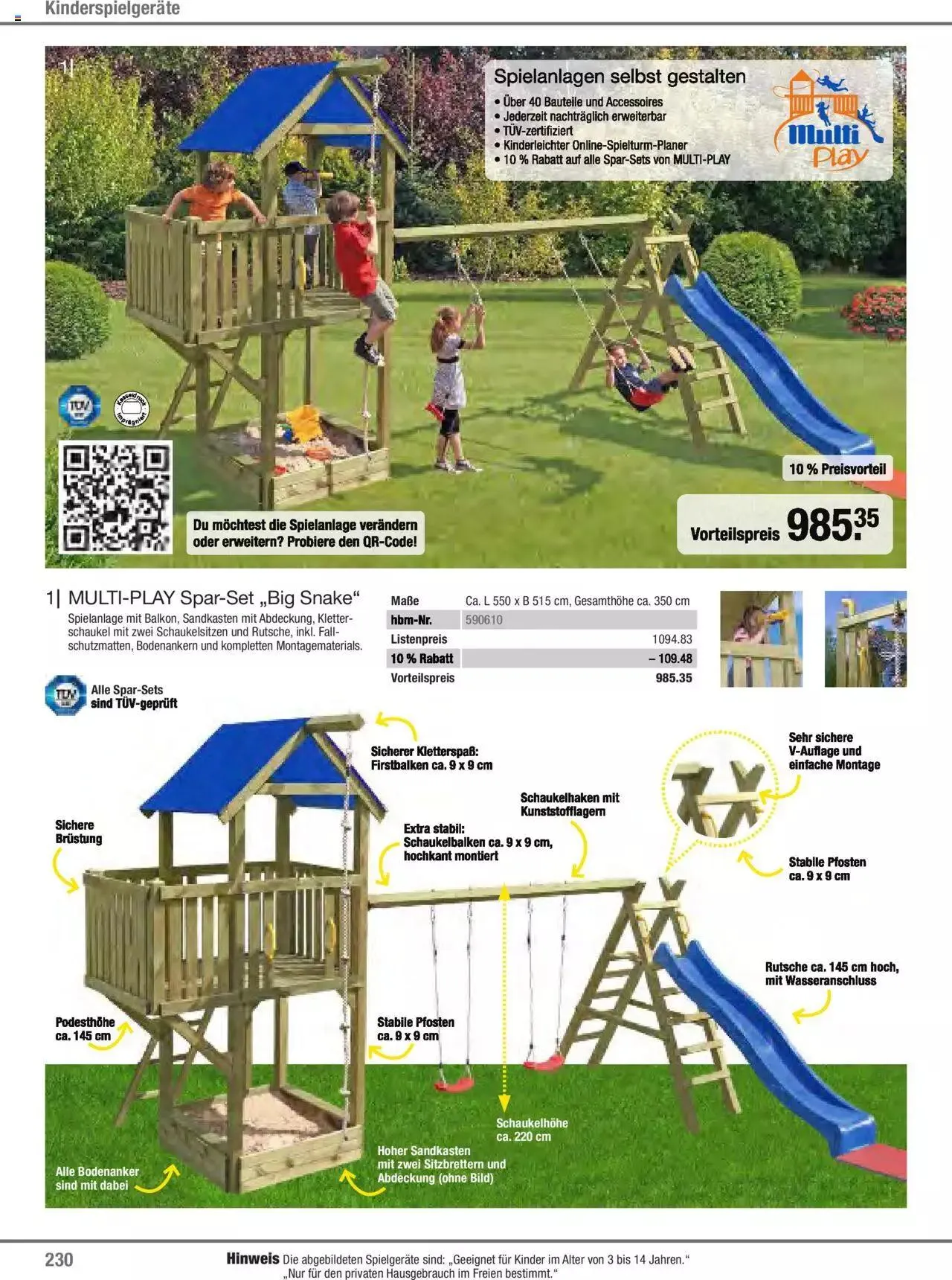 Hagebau Gartenjahr 2023 von 7. März bis 31. Dezember 2023 - Flugblätt seite  230