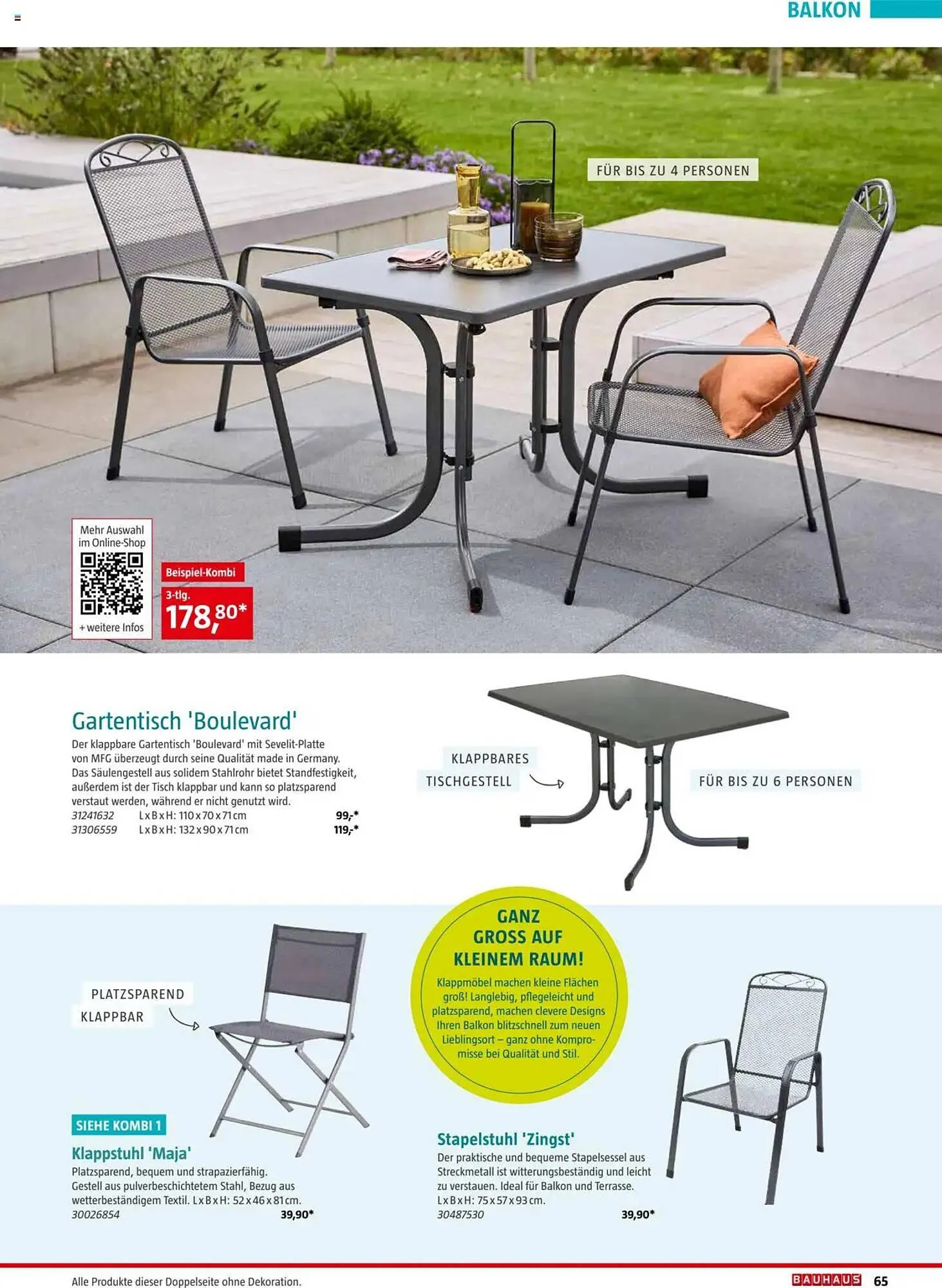 Bauhaus Flugblatt von 4. März bis 4. Jänner 2026 - Flugblätt seite  65