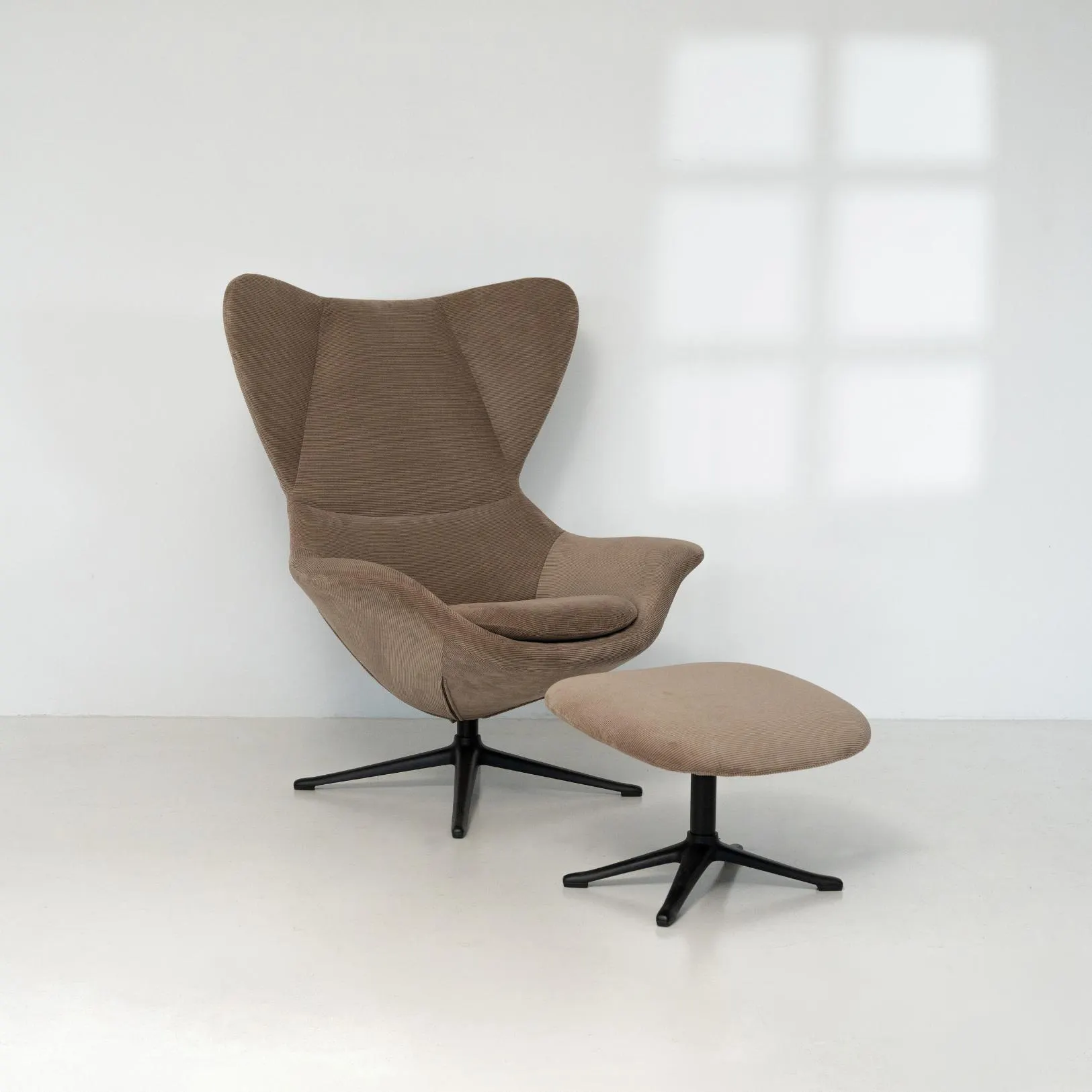 VITTORIO Kollektion Sessel/Hocker taupe