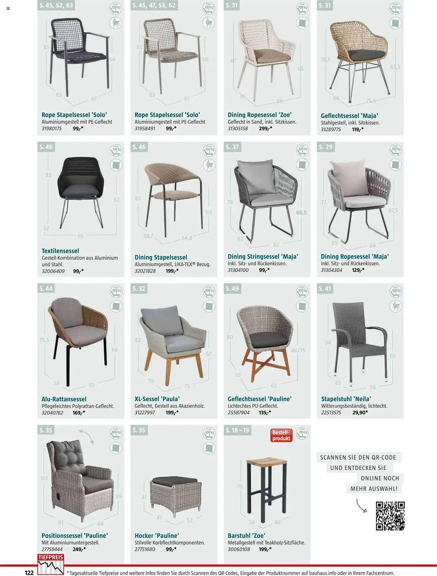 Bauhaus Flugblatt von 4. März bis 4. Jänner 2026 - Flugblätt seite  122