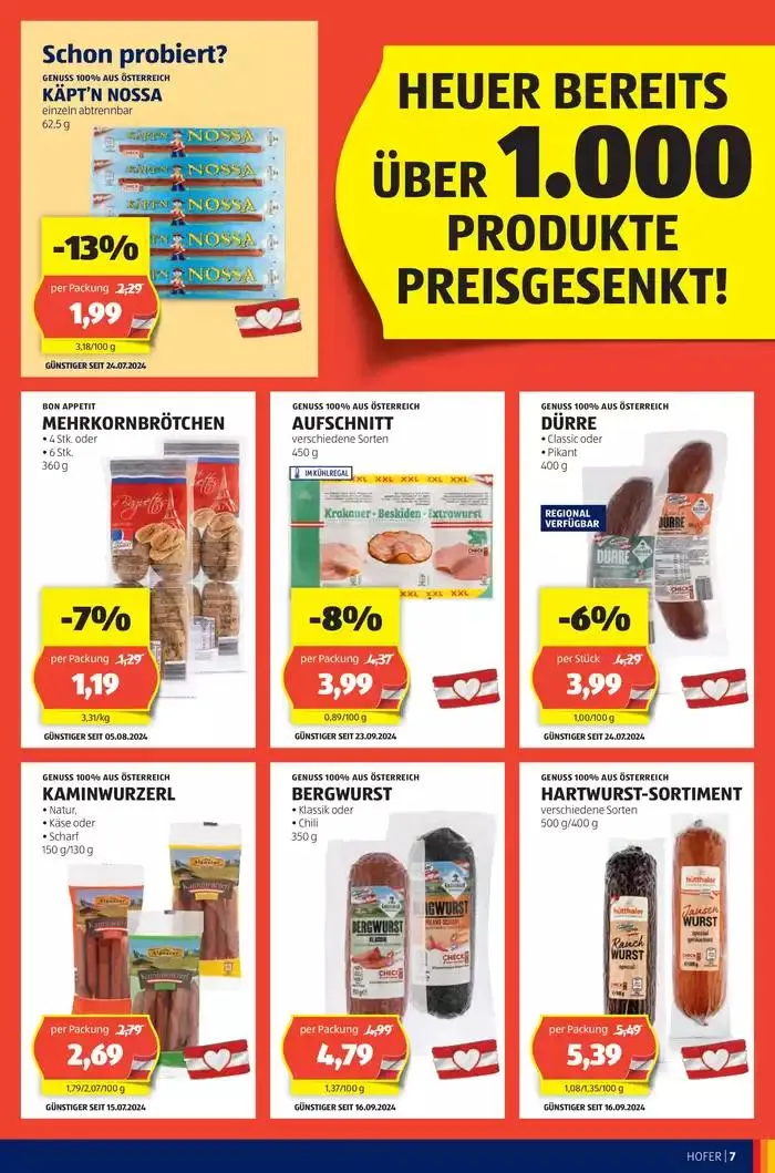 Blättern Sie online im HOFER Flugblatt von 23. Oktober bis 6. November 2024 - Flugblätt seite 9
