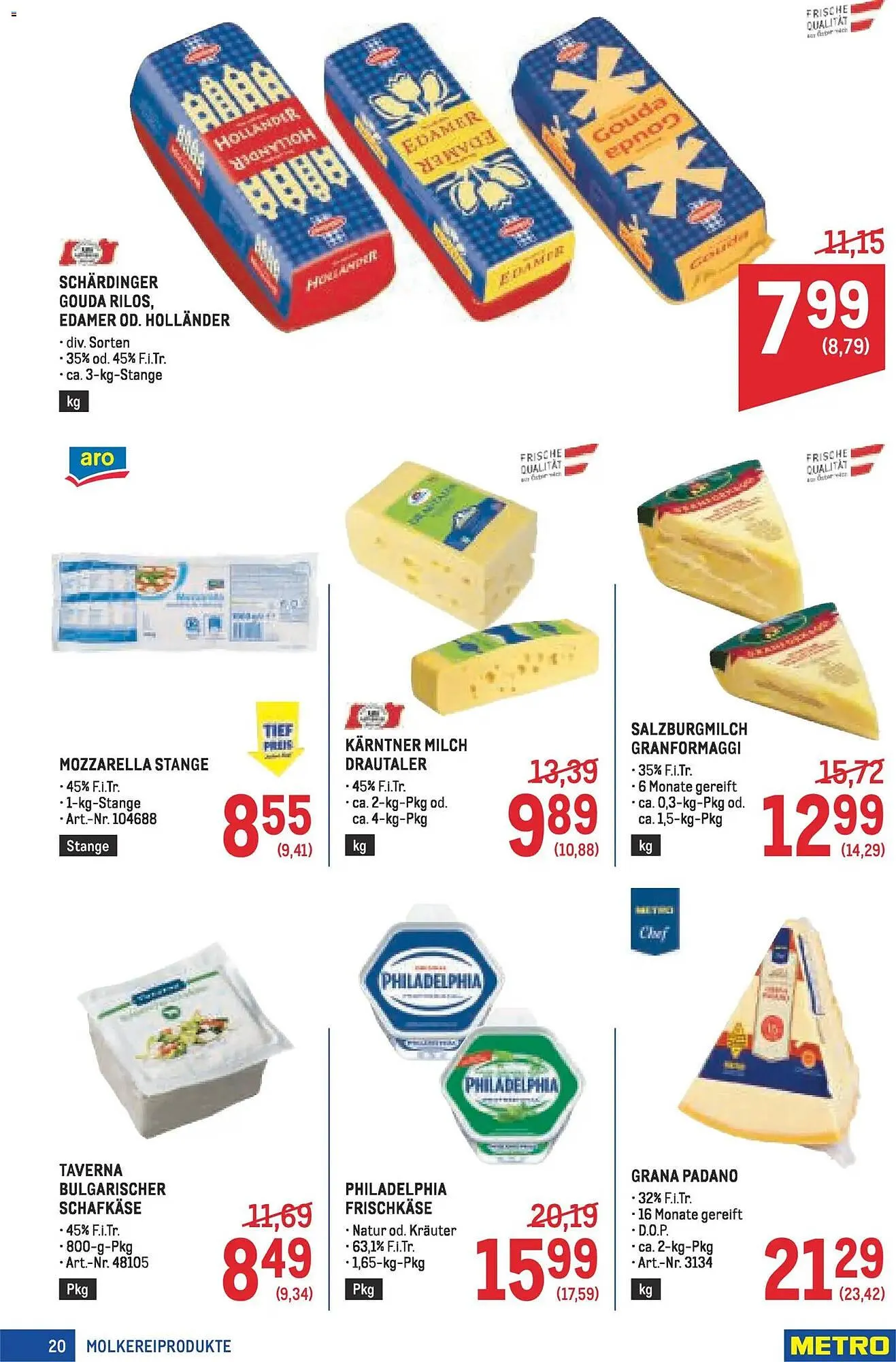 Metro Flugblatt von 22. Jänner bis 4. Februar 2026 - Flugblätt seite  20