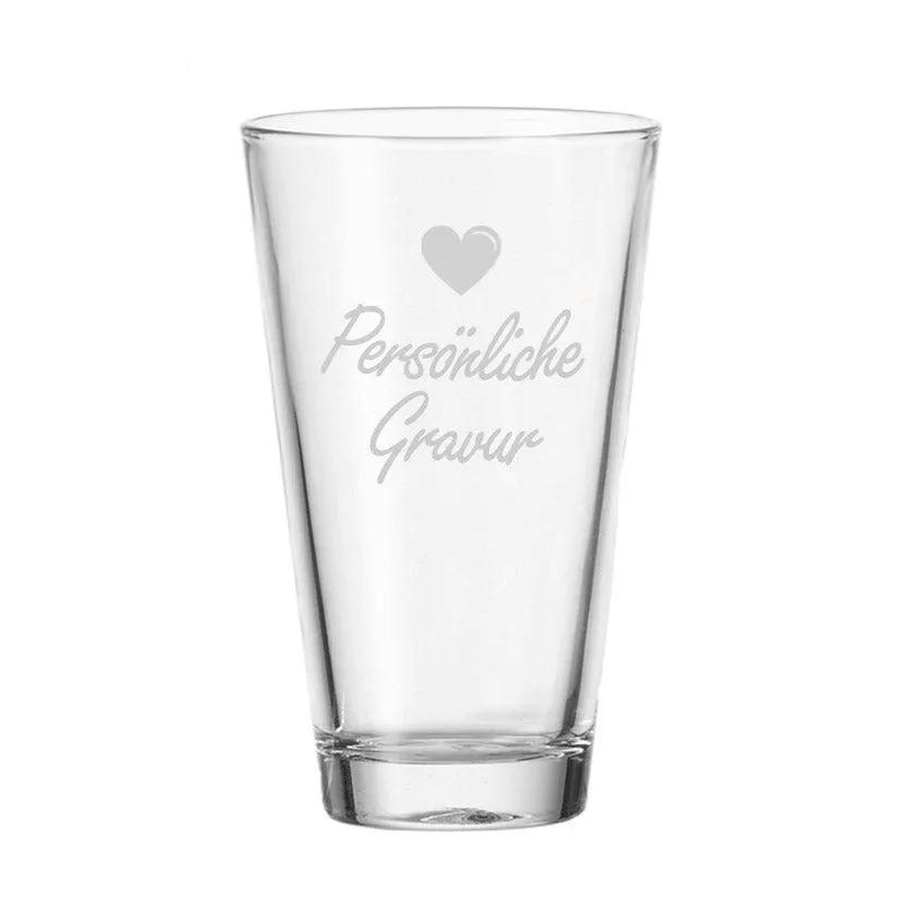 Trinkglas CIAO 300 ml mit persönlicher Gravur