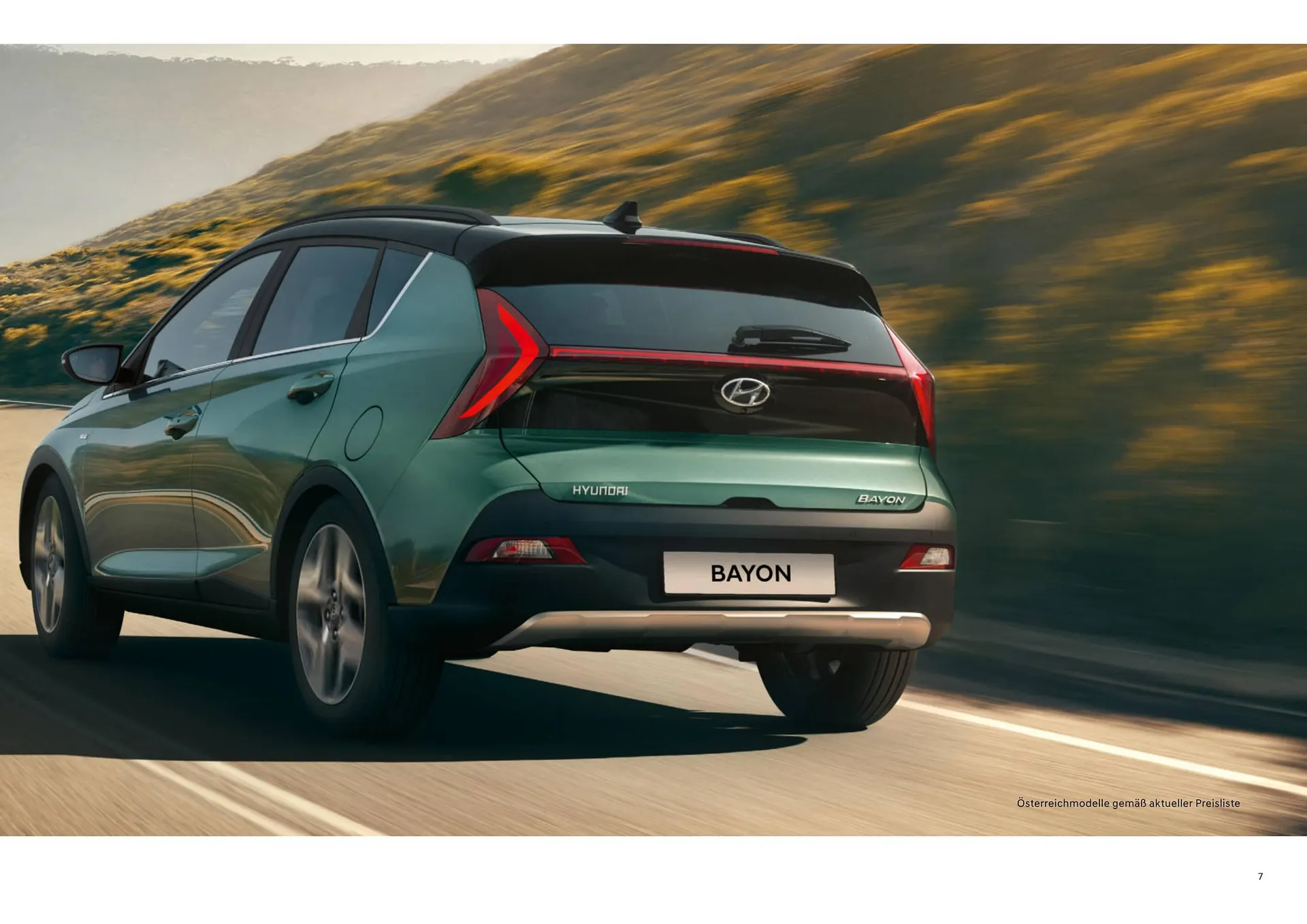 Hyundai Bayon Flugblatt von 11. Juli bis 14. Mai 2024 - Flugblätt seite  7