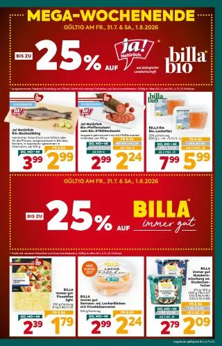 BILLA PLUS Flugblatt von 30. Juli bis 5. August 2026 - Flugblätt seite  3