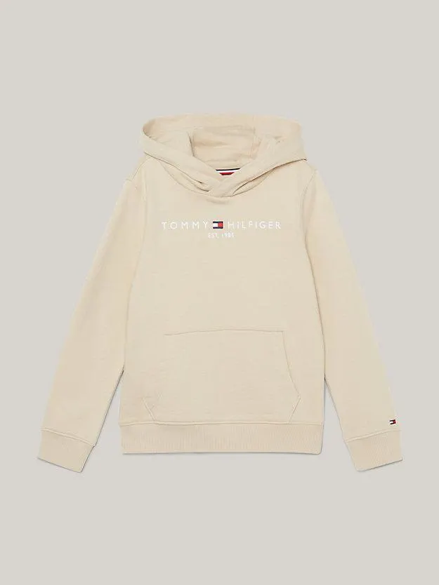 Essential Hoodie mit Logo-Stickerei