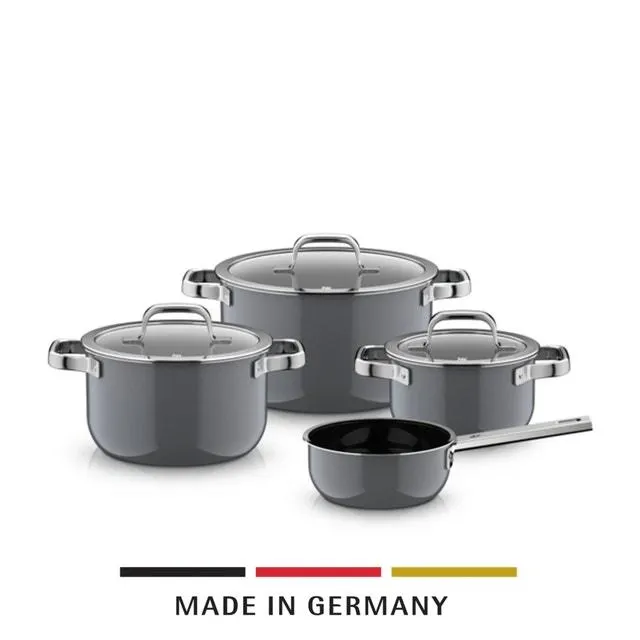 Fusiontec Mineral Pro, Topf-Set, 4-teilig, Platinum