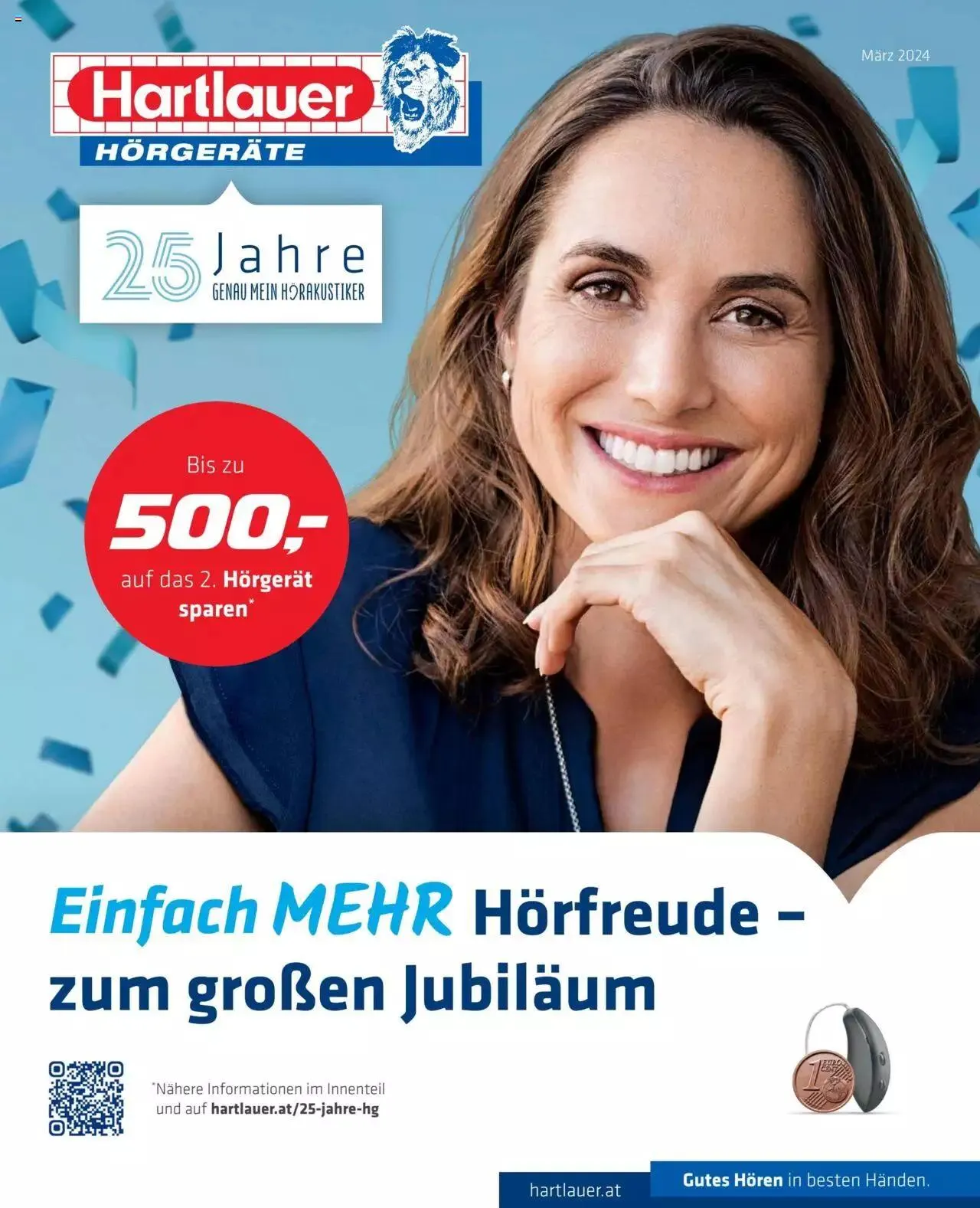 Hartlauer Flugblatt von 4. März bis 31. Dezember 2024 - Flugblätt seite 1