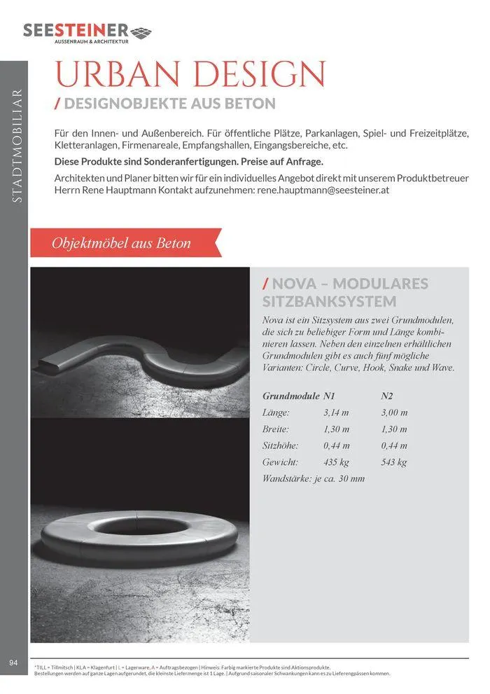 Preis Liste 2024 von 31. Mai bis 31. Dezember 2024 - Flugblätt seite 96