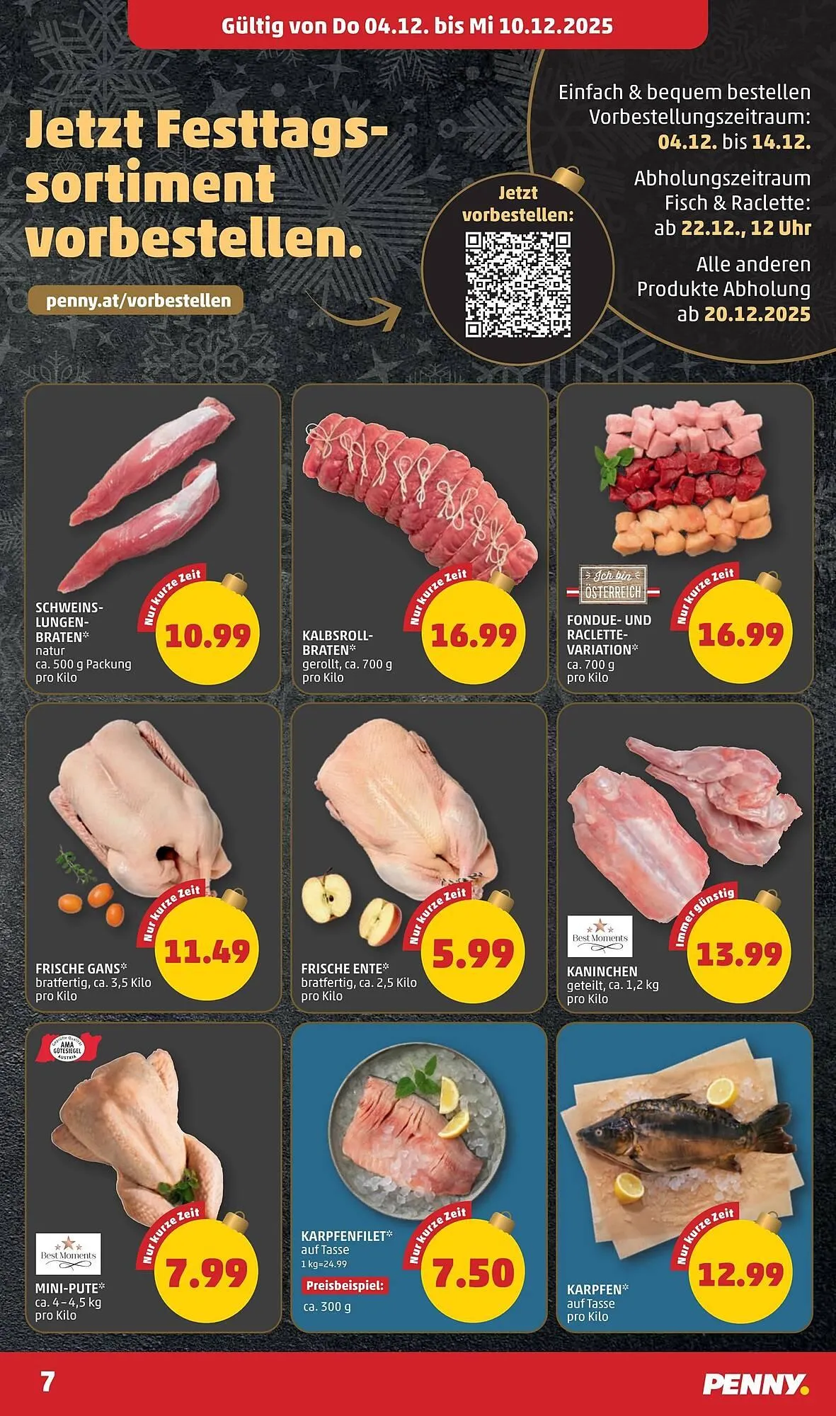 PENNY Flugblatt von 4. Dezember bis 10. Dezember 2025 - Flugblätt seite  7