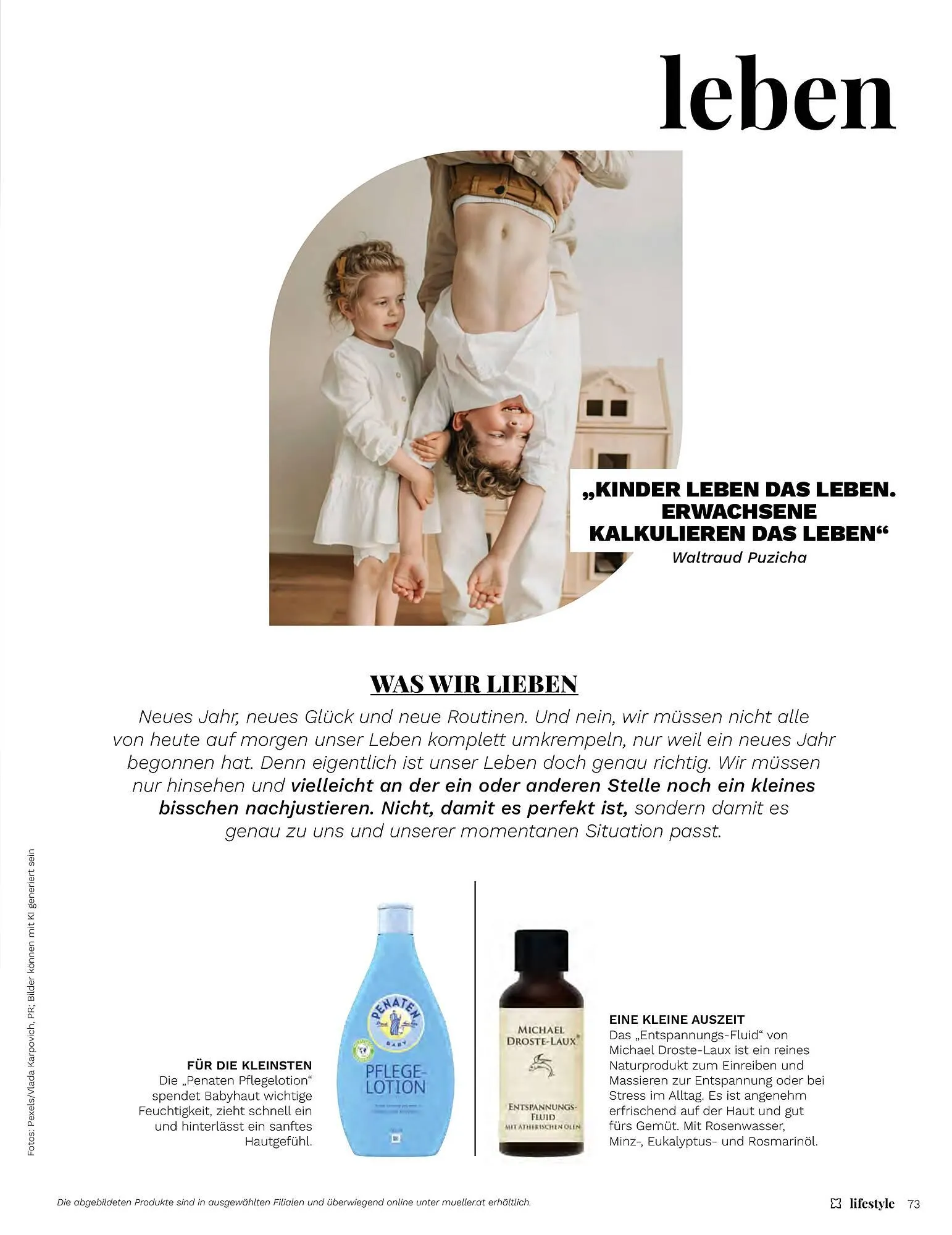 Müller Flugblatt von 1. Jänner bis 28. Februar 2026 - Flugblätt seite  73