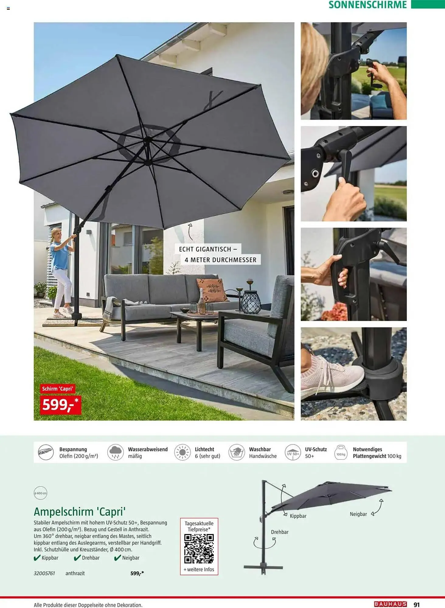 Bauhaus Flugblatt von 4. März bis 4. Jänner 2026 - Flugblätt seite  91