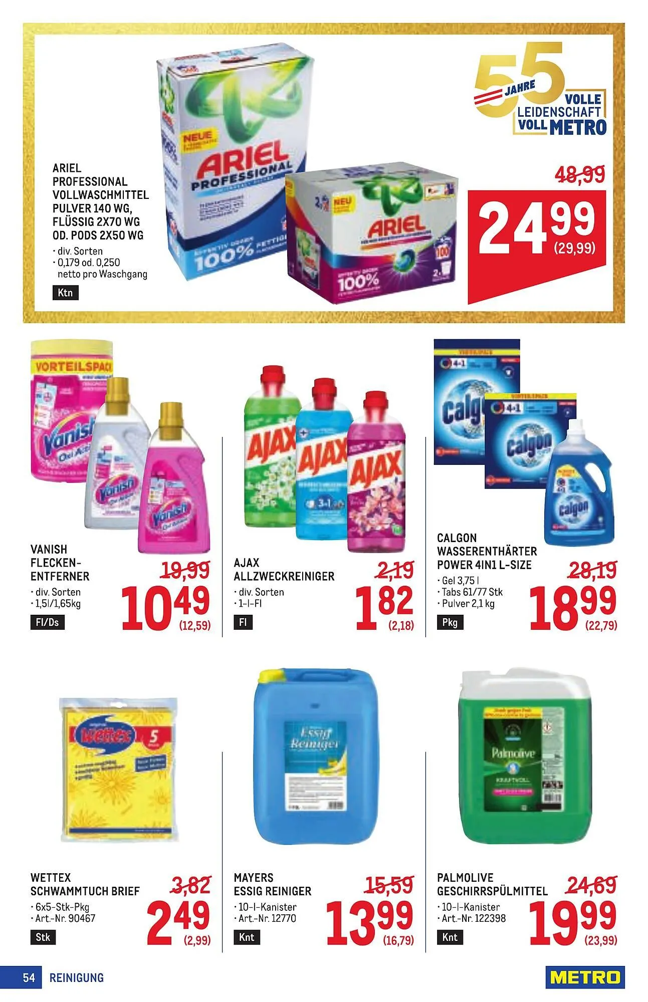 Metro Flugblatt von 16. April bis 29. April 2026 - Flugblätt seite  54