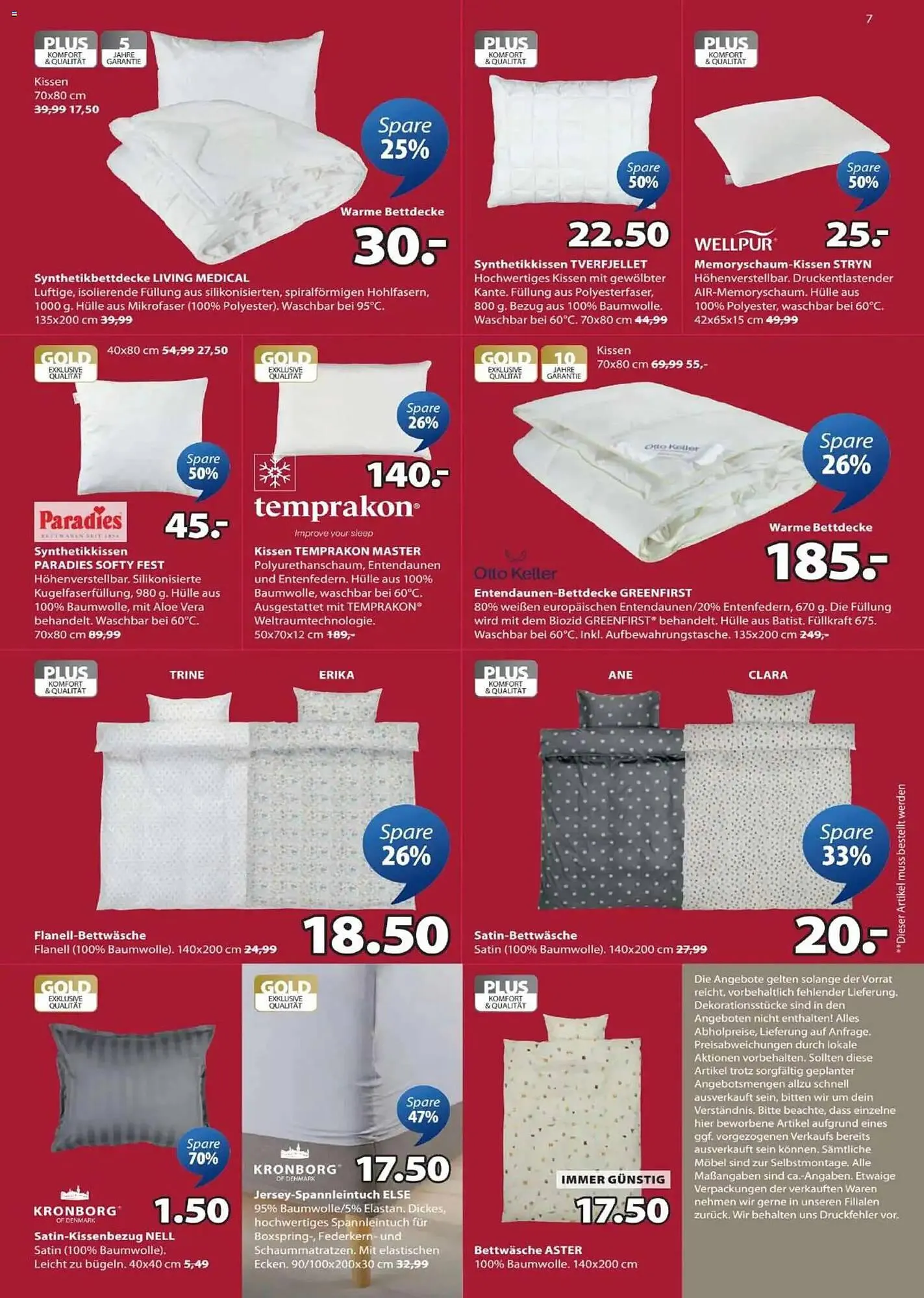 JYSK Flugblatt von 2. Februar bis 10. Februar 2026 - Flugblätt seite  7