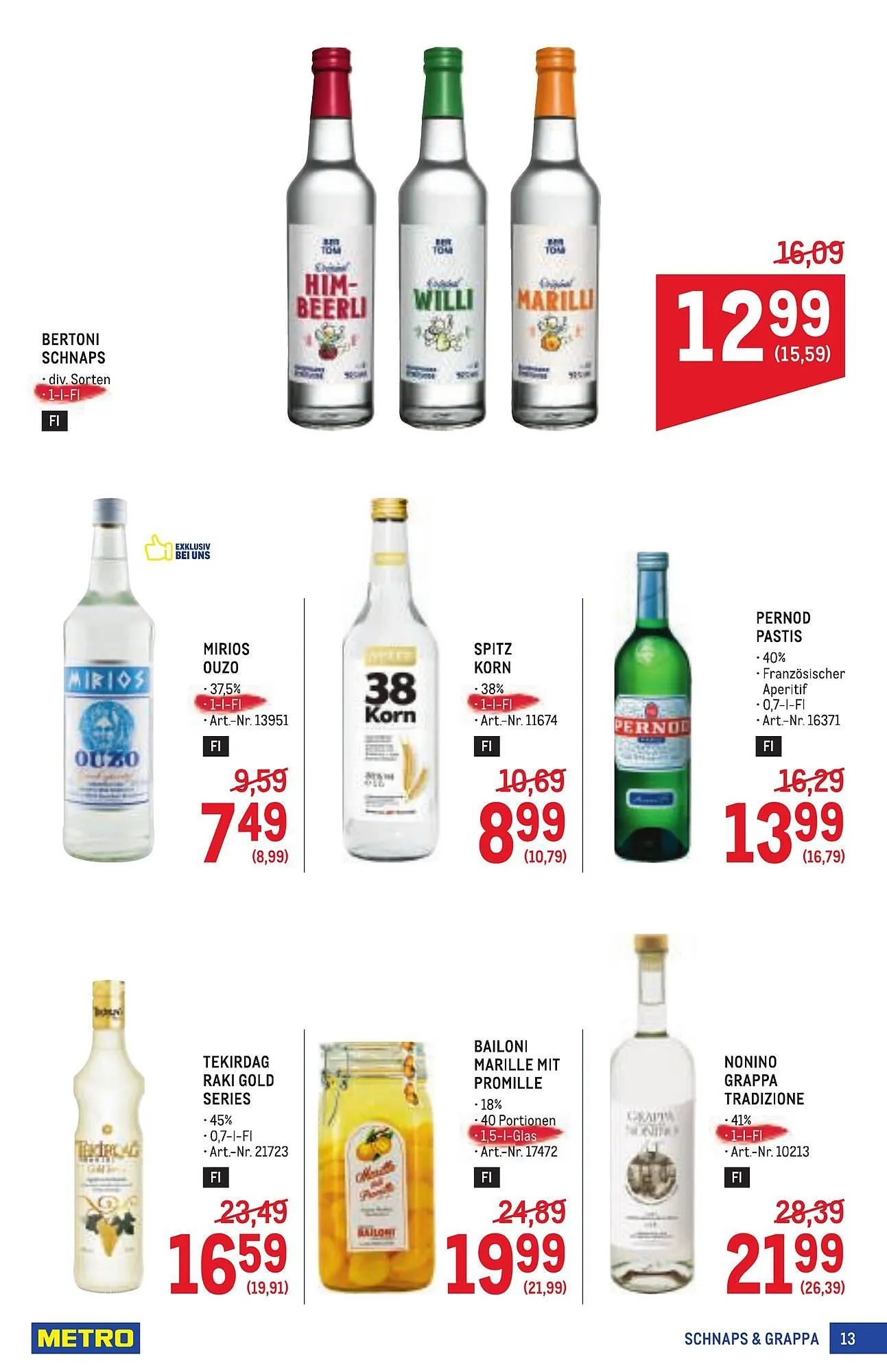 Metro Flugblatt von 22. Jänner bis 4. Februar 2026 - Flugblätt seite  13