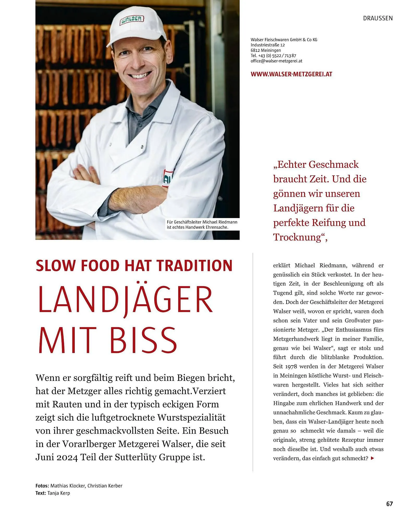 Sutterlüty Flugblatt von 19. November bis 9. Dezember 2024 - Flugblätt seite 67