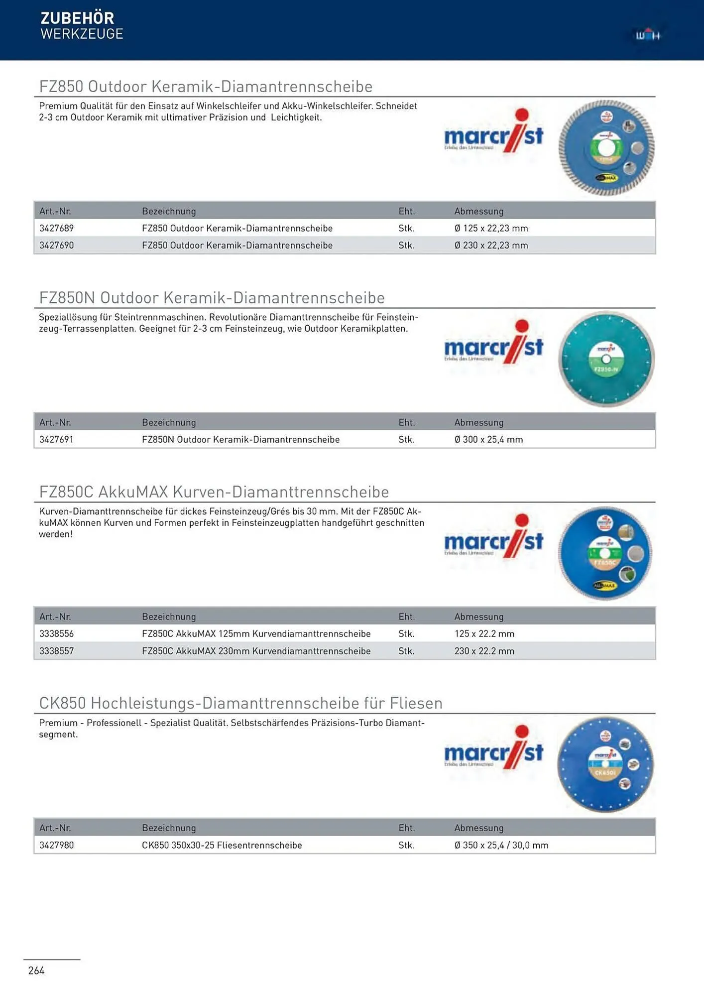 Würth Flugblatt von 5. Juni bis 31. Dezember 2025 - Flugblätt seite  261
