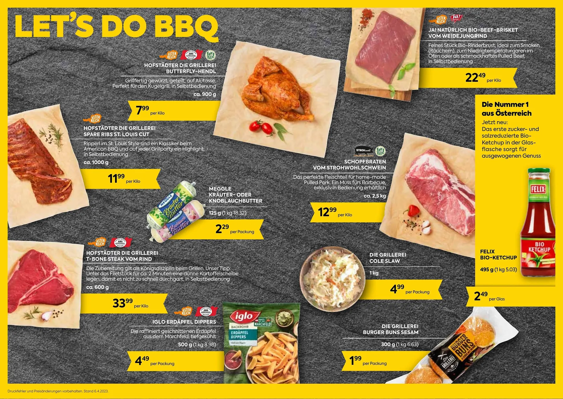 Billa Flugblatt von 2. Mai bis 31. August 2023 - Flugblätt seite 4