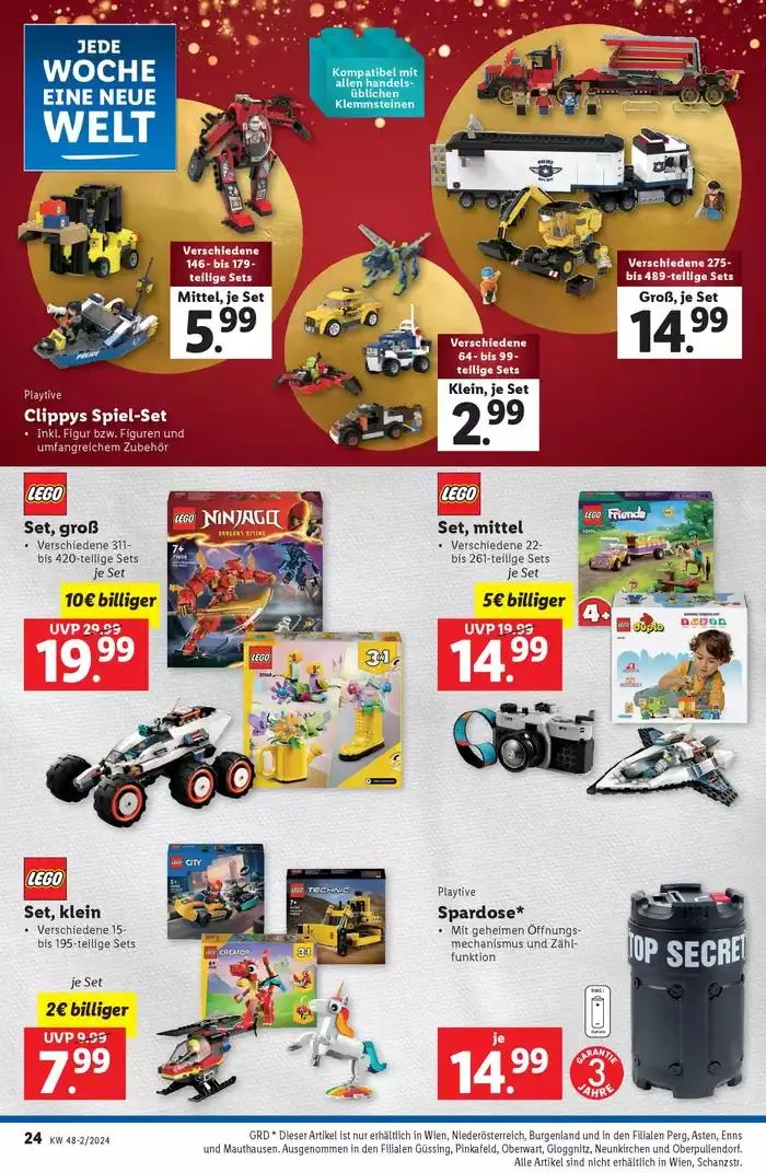 Aktuelle Flugblätter Ab Donnerstag, 28.11. von 28. November bis 4. Dezember 2024 - Flugblätt seite 24