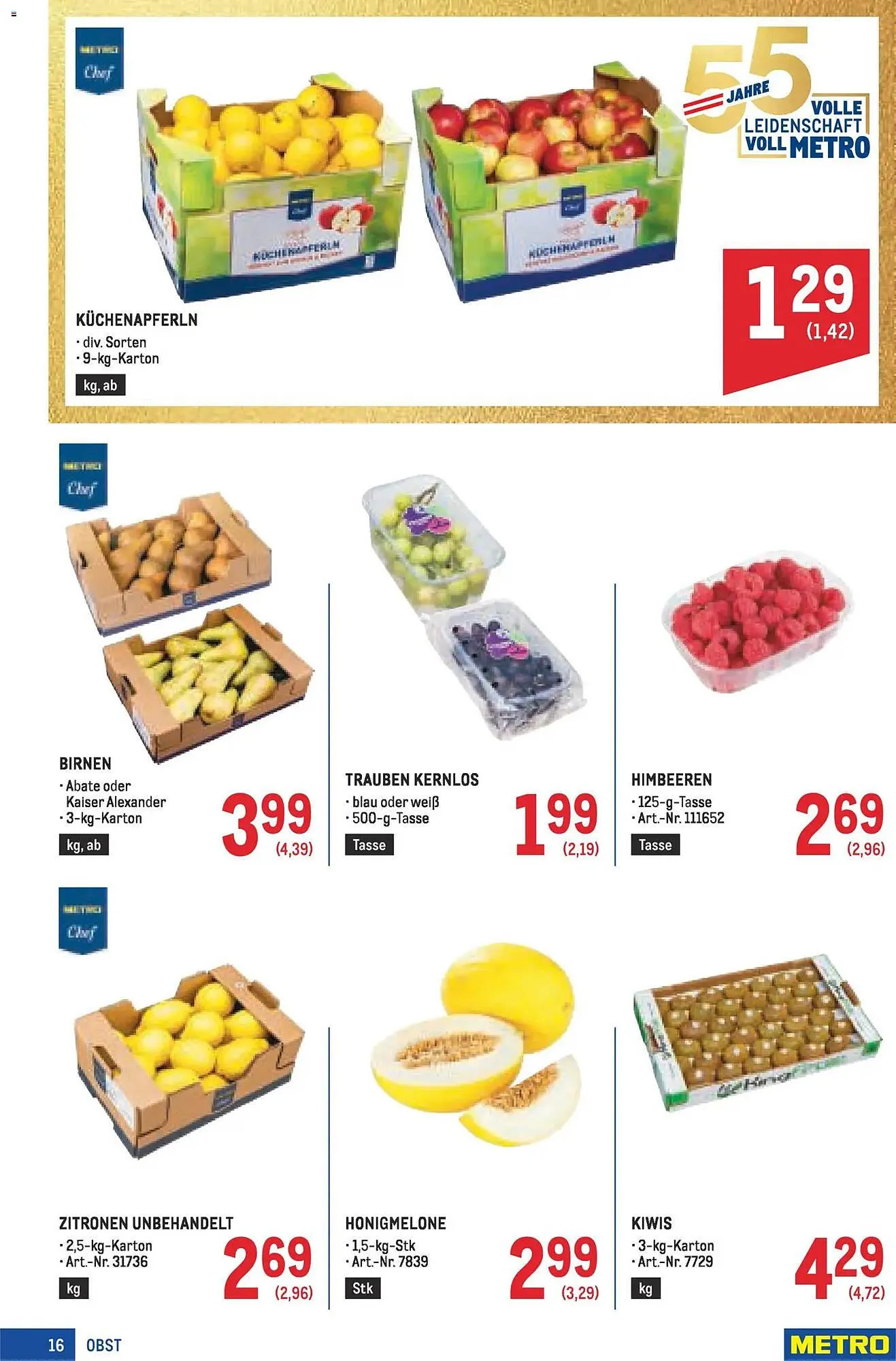 Metro Flugblatt von 19. März bis 1. April 2026 - Flugblätt seite  16