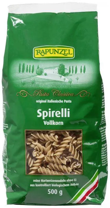 Rapunzel Spirelli Vollkorn 500g