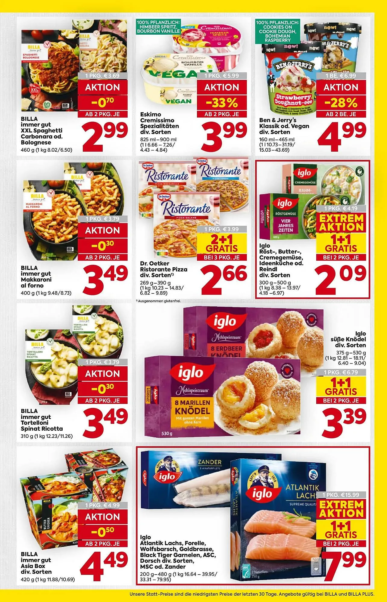 Billa Flugblatt von 8. Jänner bis 14. Jänner 2026 - Flugblätt seite  13